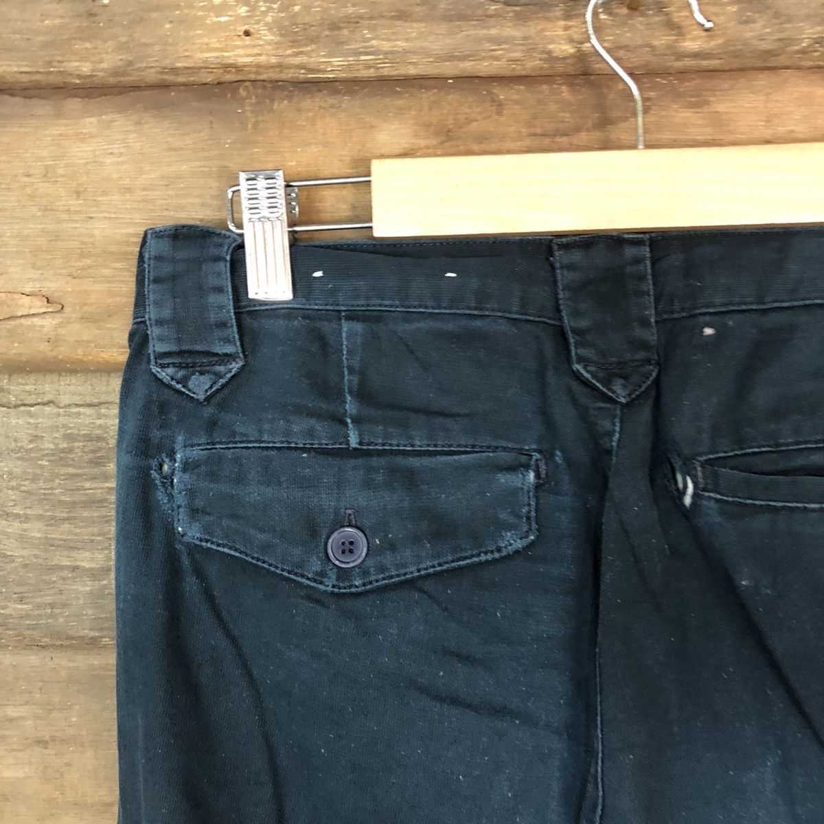 Japanese Brand Japanese Brand Dark Blue utility Cargo Pants #7063 Size US 32 / EU 48 - 13 Thumbnail