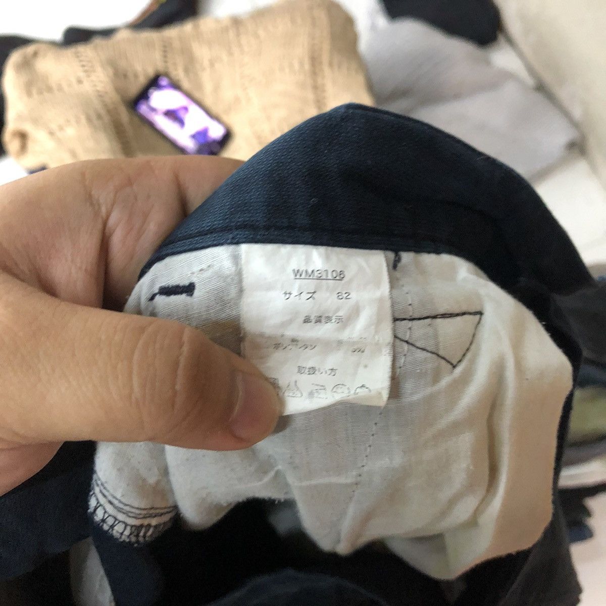 Japanese Brand Japanese Brand Dark Blue utility Cargo Pants #7063 Size US 32 / EU 48 - 15 Thumbnail