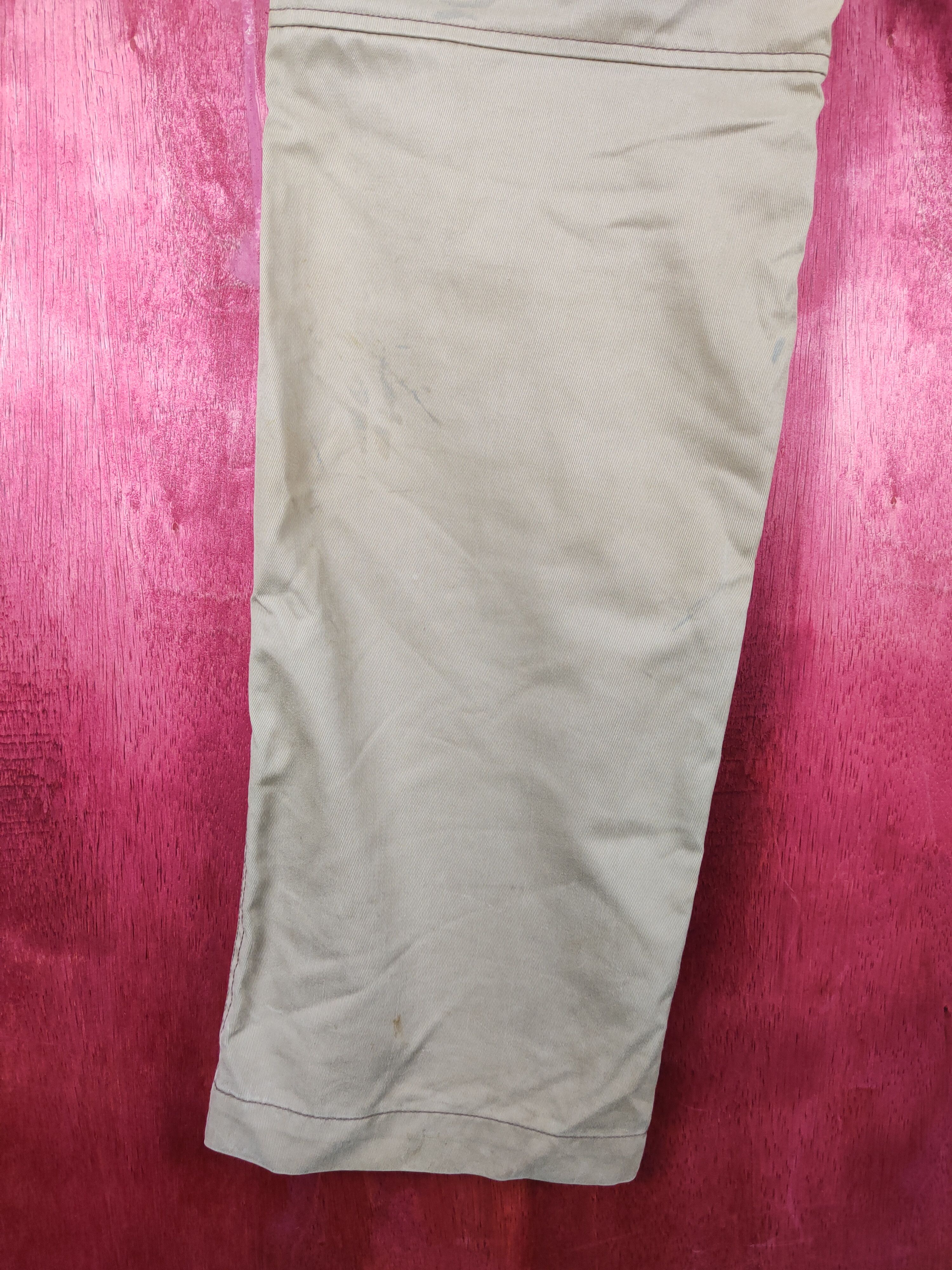 Dickies Dickies Brown distressed faded double knee cargo Pants #4842 Size US 31 - 13 Thumbnail