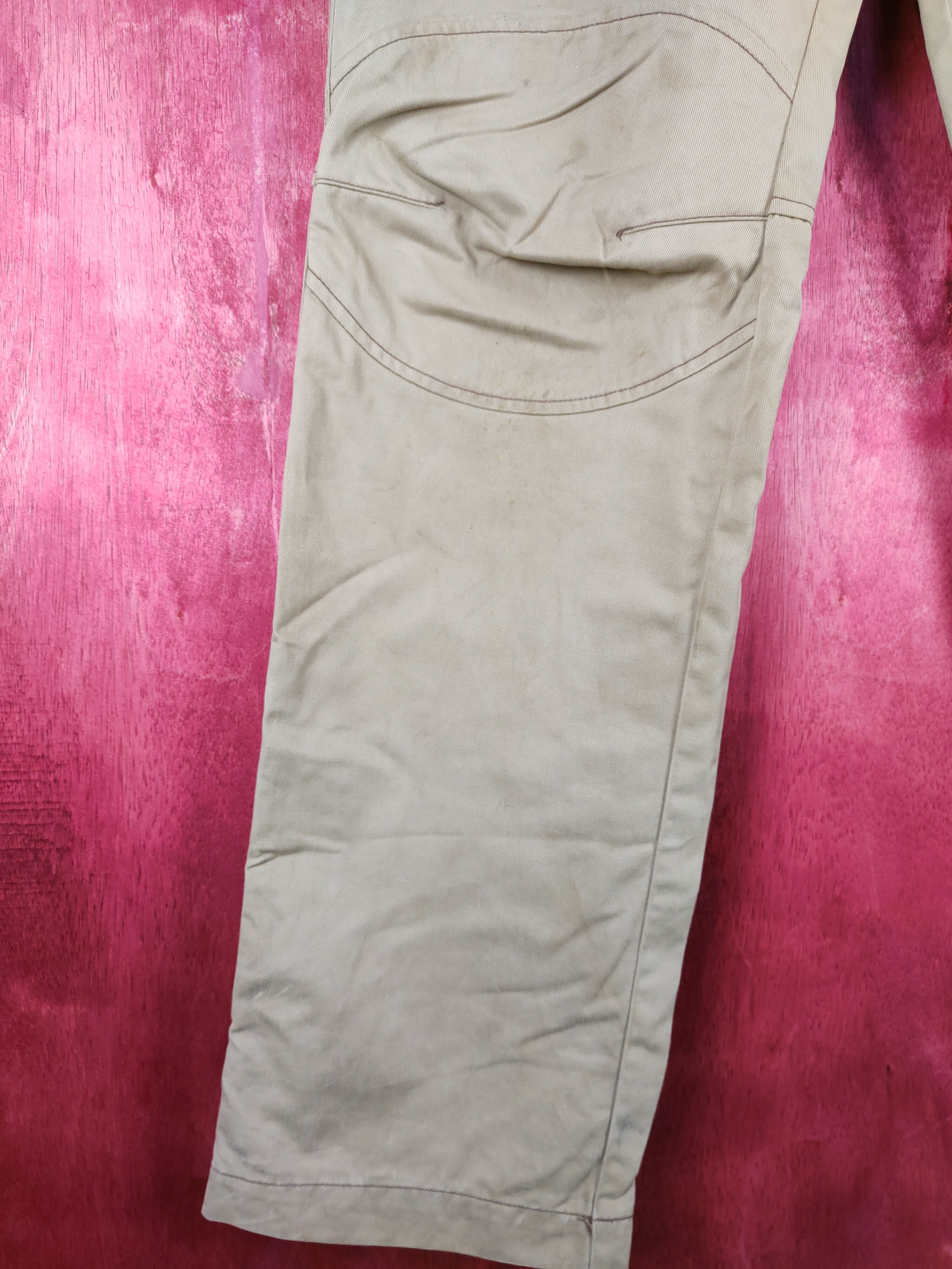 Dickies Dickies Brown distressed faded double knee cargo Pants #4842 Size US 31 - 6 Thumbnail
