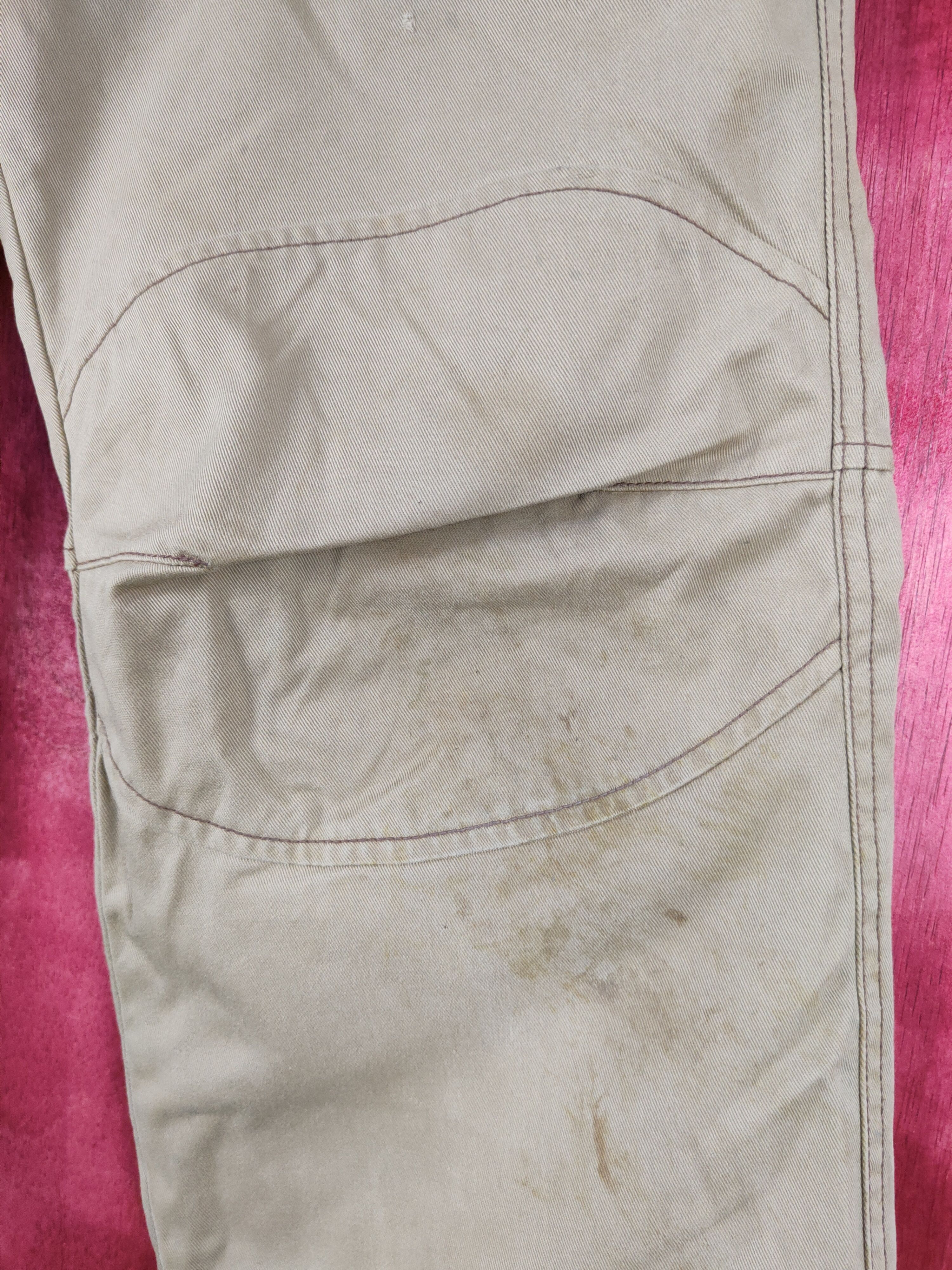 Dickies Dickies Brown distressed faded double knee cargo Pants #4842 Size US 31 - 9 Thumbnail