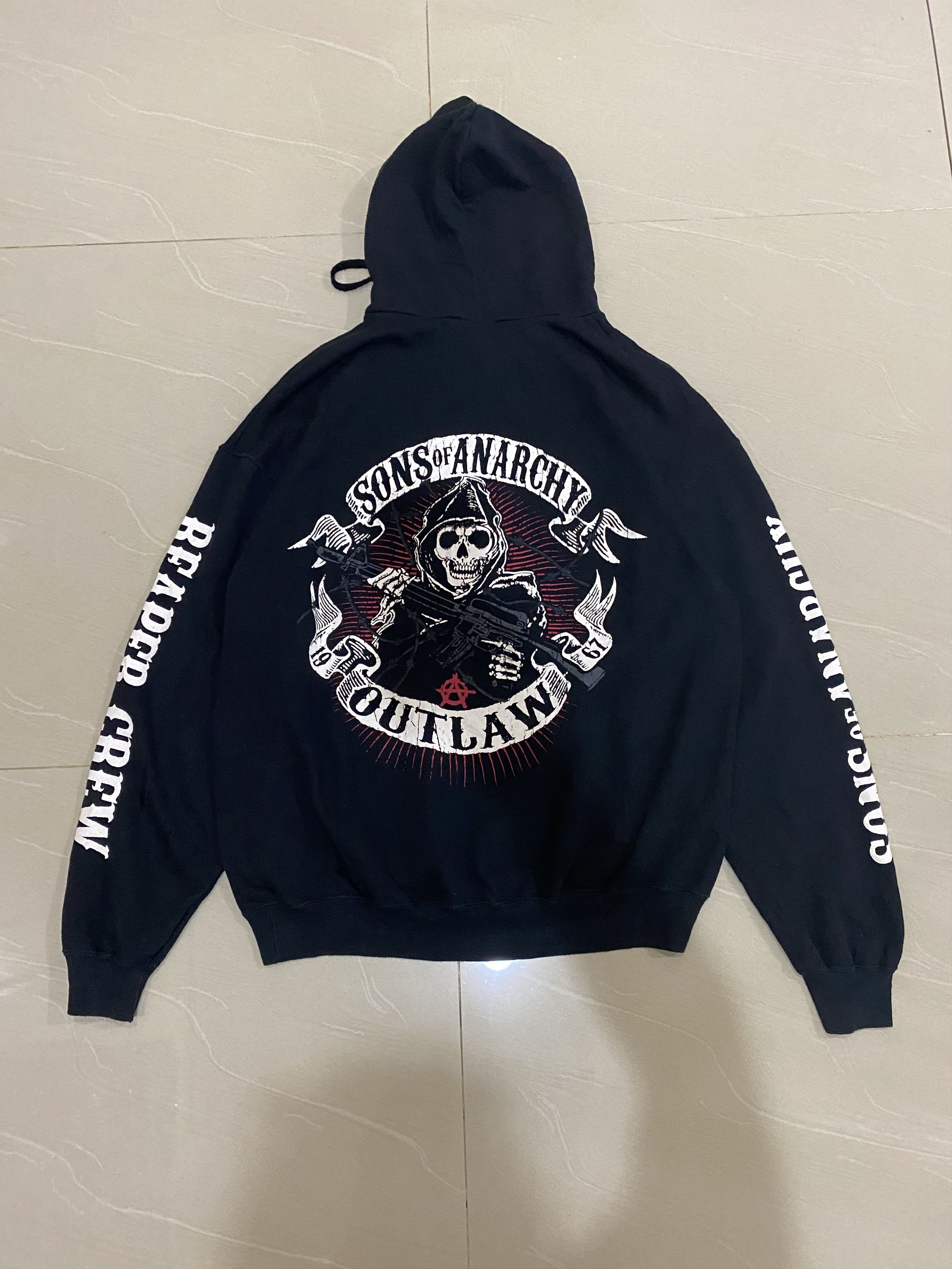 Sons of Anarchy Outlaw Big Logo Hoodie