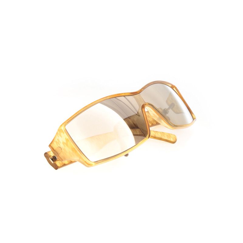 Max Mara Max Mara 90's Transparent Yellow Sunglasses Size ONE SIZE - 4 Thumbnail