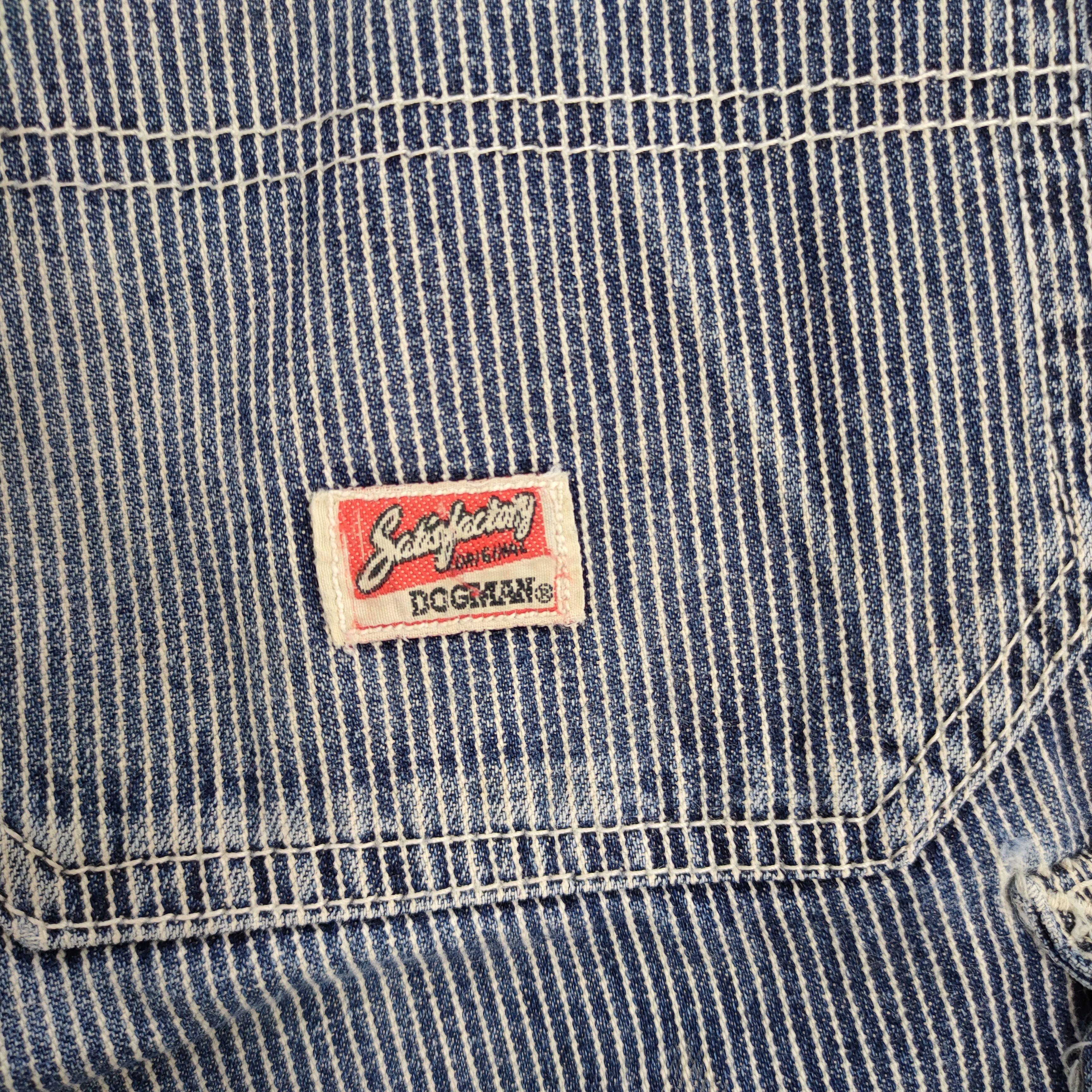 Japanese Brand × Vintage VINTAGE DOGMAN HICKORY STRIPED CARGO PANTS Size US 29 - 4 Thumbnail