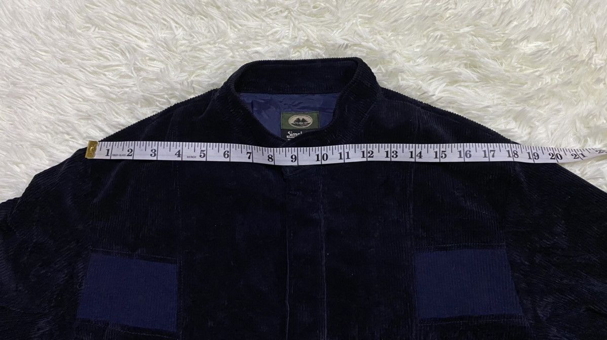 Japanese Brand Simple Life Velvet Jacket in Dark Blue Size US M / EU 48-50 / 2 - 13 Thumbnail