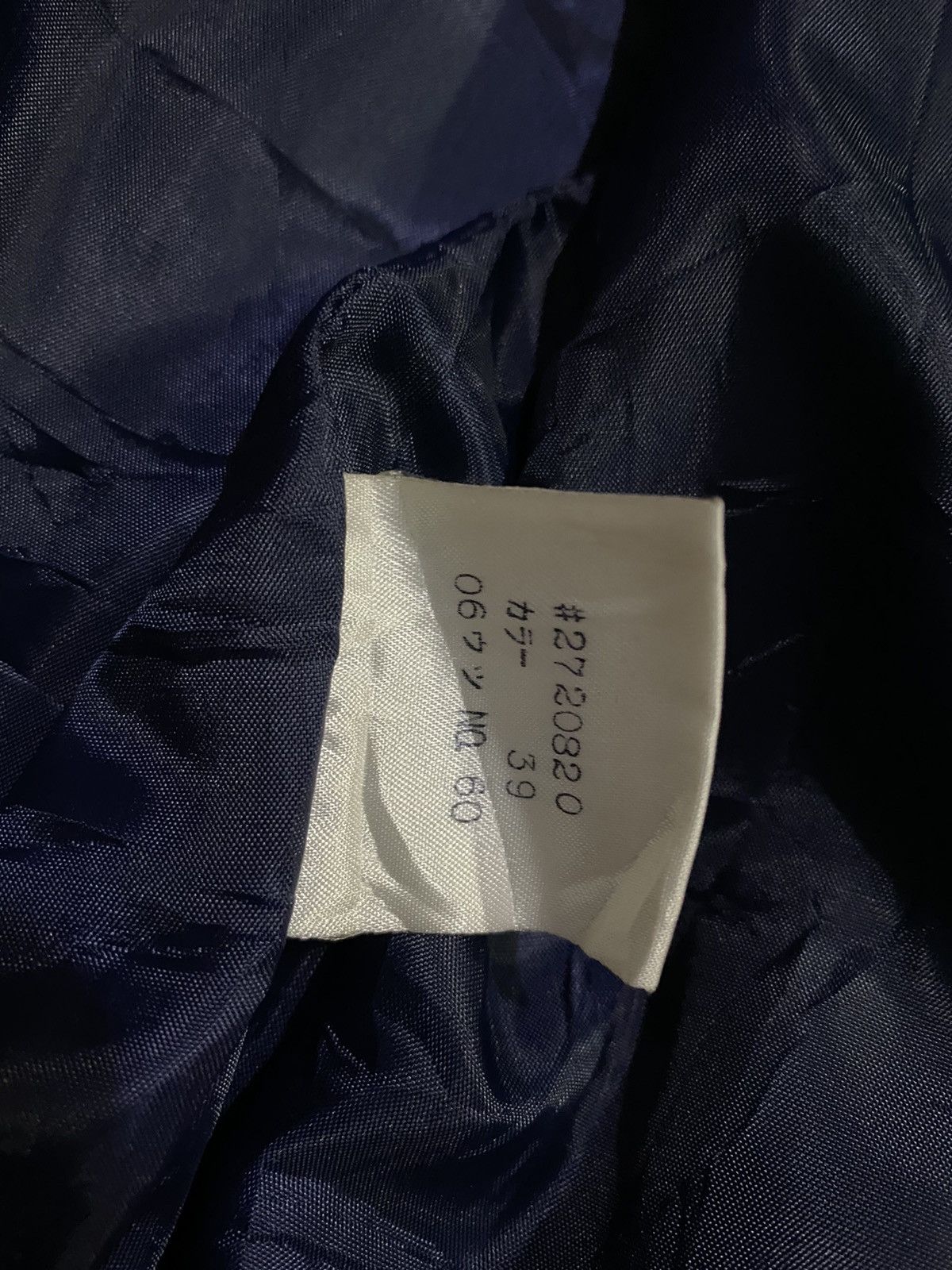 Japanese Brand Simple Life Velvet Jacket in Dark Blue Size US M / EU 48-50 / 2 - 10 Thumbnail