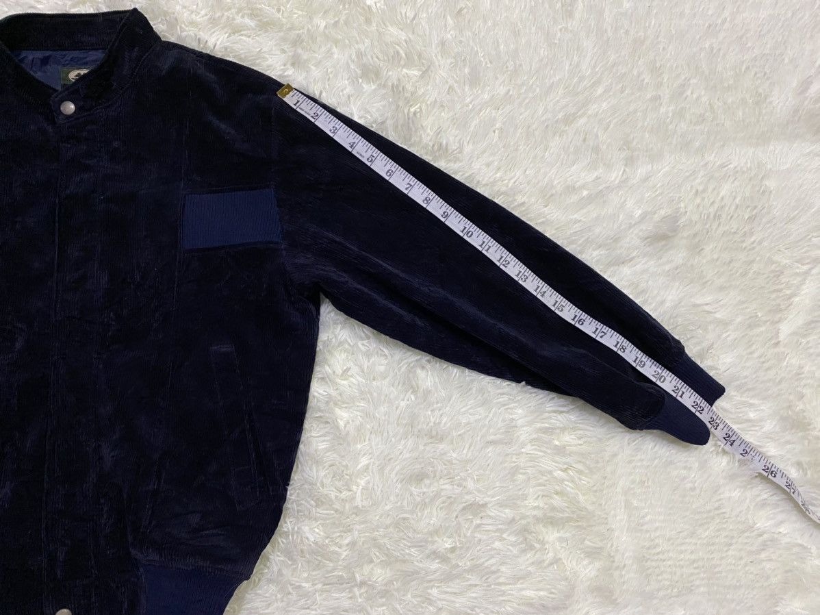 Japanese Brand Simple Life Velvet Jacket in Dark Blue Size US M / EU 48-50 / 2 - 14 Thumbnail