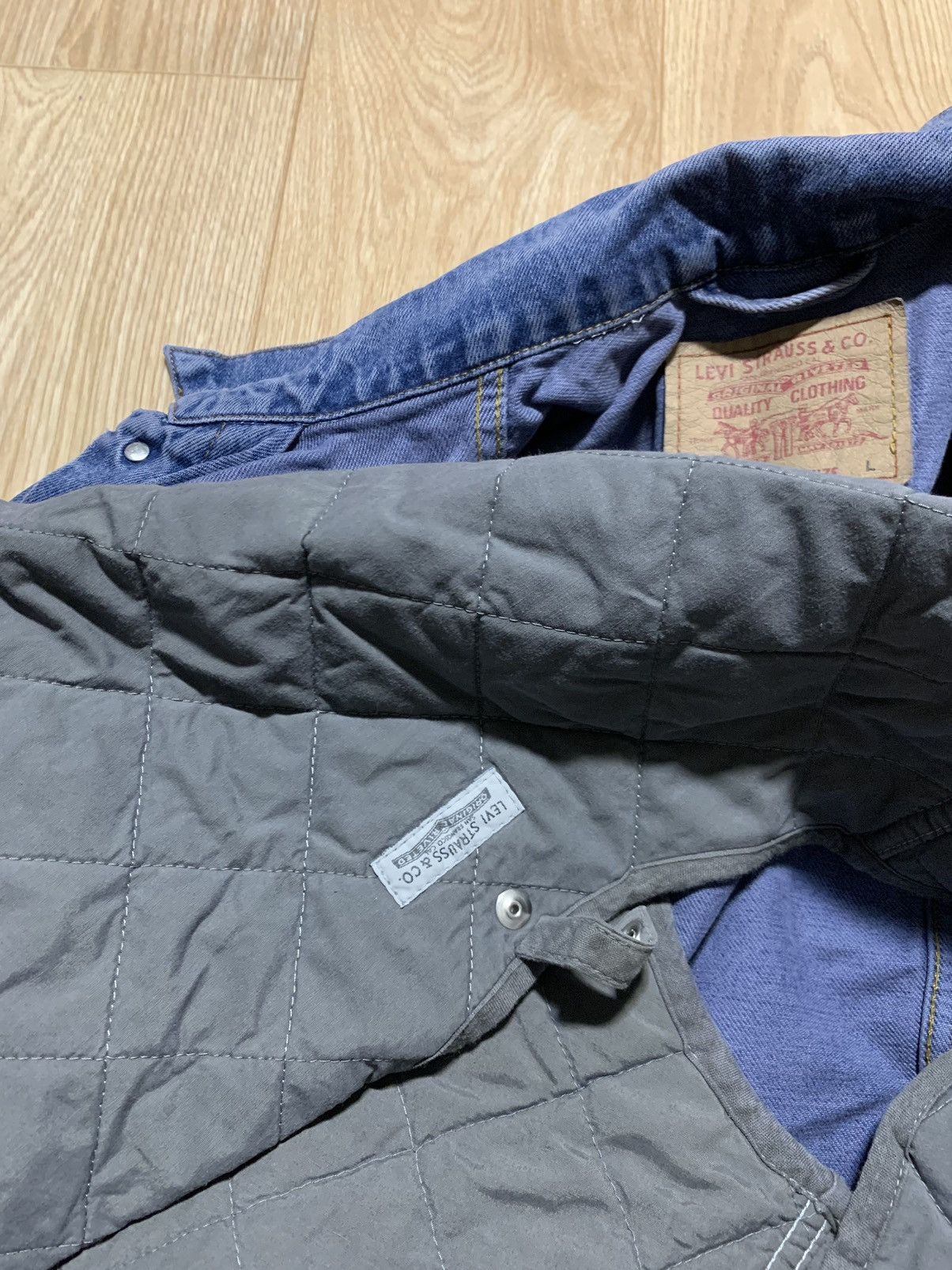 Levi's Vintage Levi’s Denim Jacket With Lining Size L Size US L / EU 52-54 / 3 - 13 Thumbnail