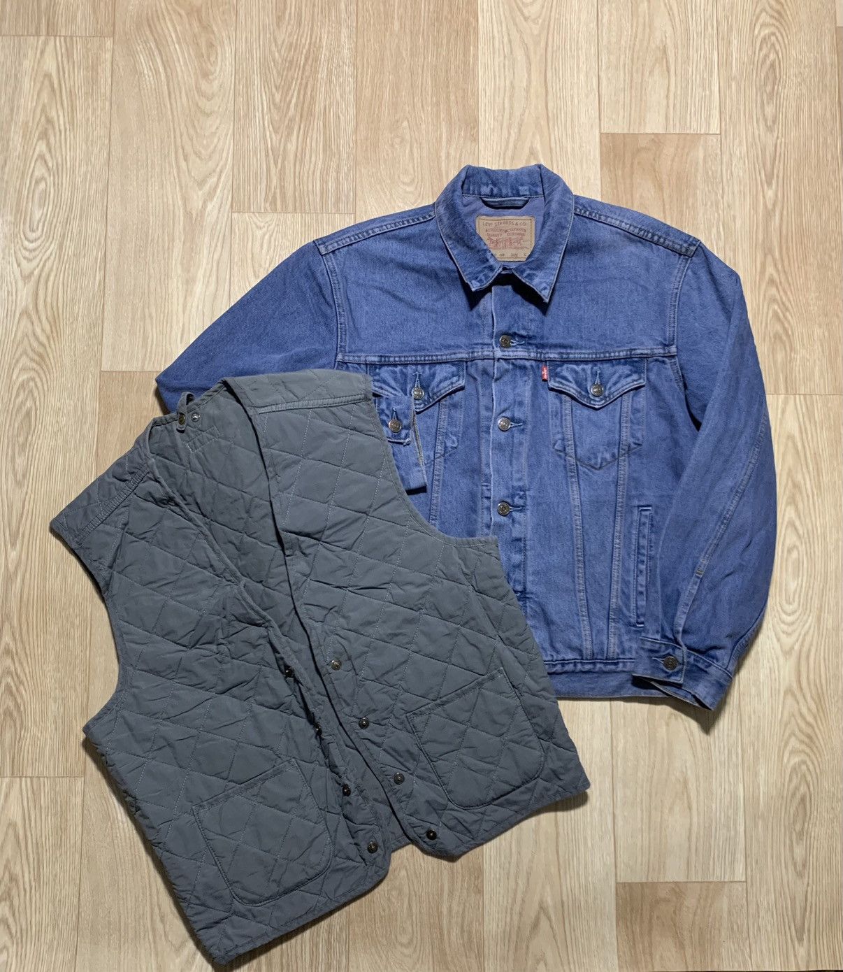 Levi's Vintage Levi’s Denim Jacket With Lining Size L Size US L / EU 52-54 / 3 - 1 Thumbnail
