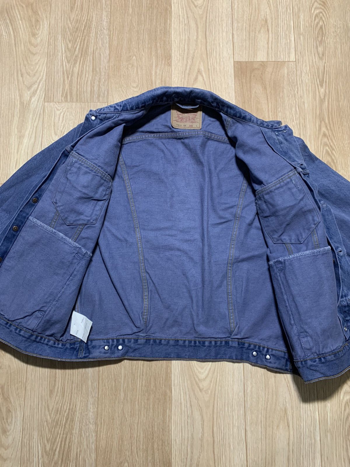 Levi's Vintage Levi’s Denim Jacket With Lining Size L Size US L / EU 52-54 / 3 - 11 Thumbnail