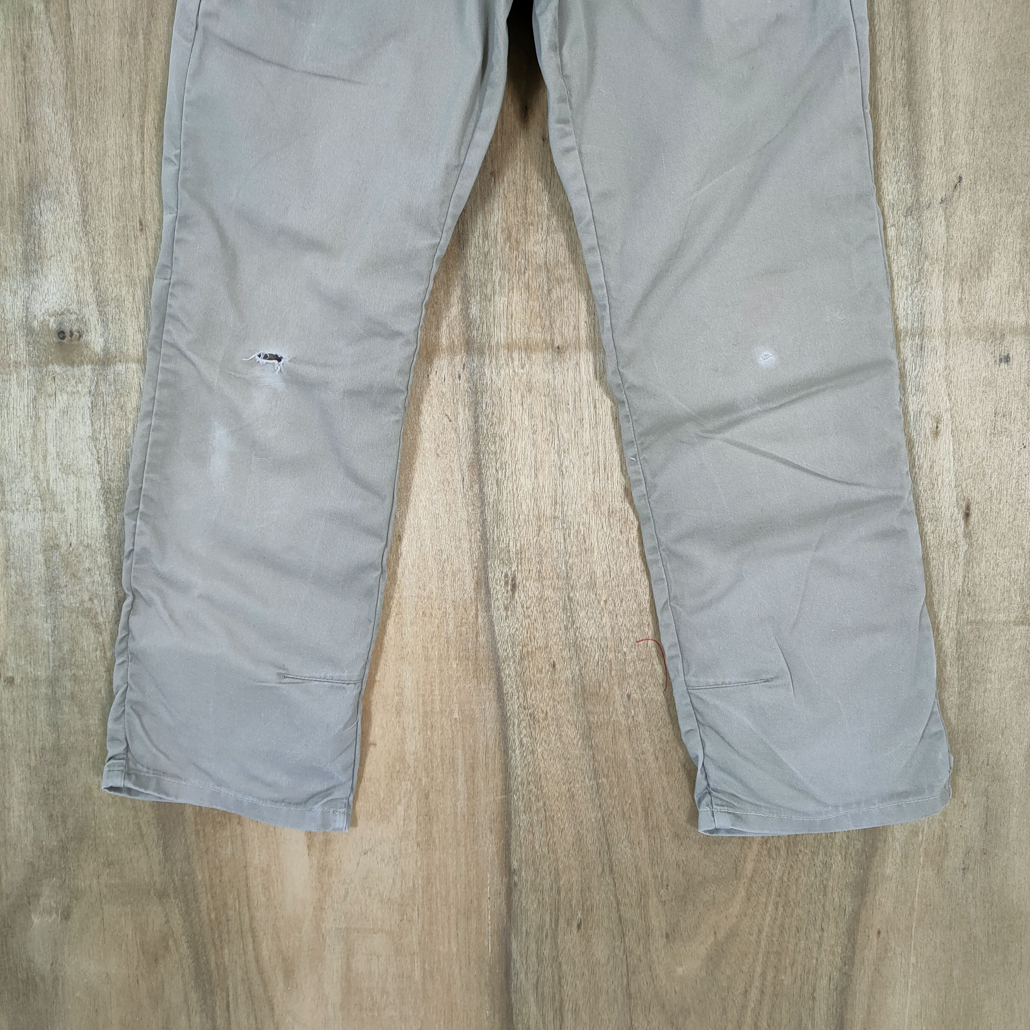 Japanese Brand ROUSHATE DOUBLE WAIST DISTRESSED PANTS Size US 32 / EU 48 - 5 Thumbnail