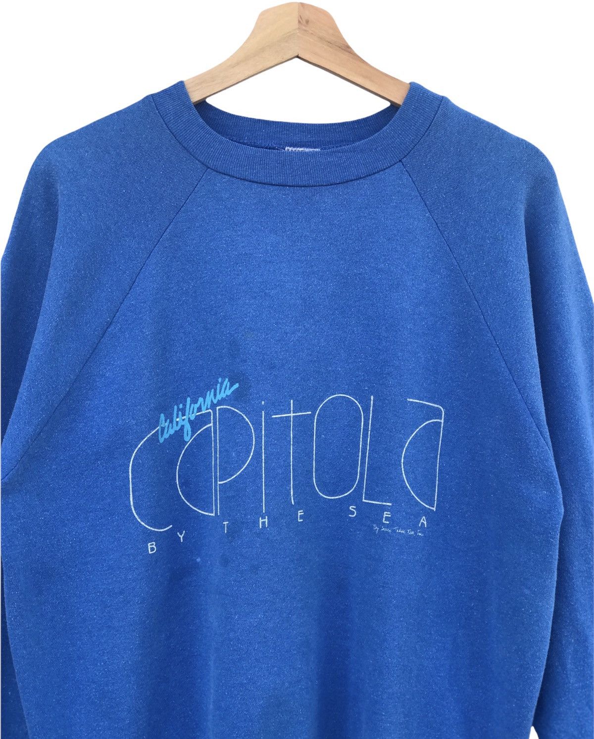 Vintage Sweatshirt Capitol by The Sea Size US L / EU 52-54 / 3 - 2 Thumbnail