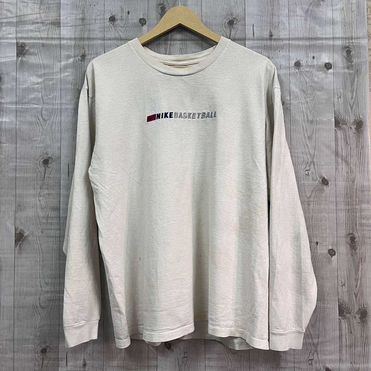 Nike × Vintage Nike Basketball Vintage Y2K Long Sleeves Size US L / EU 52-54 / 3 - 1 Thumbnail