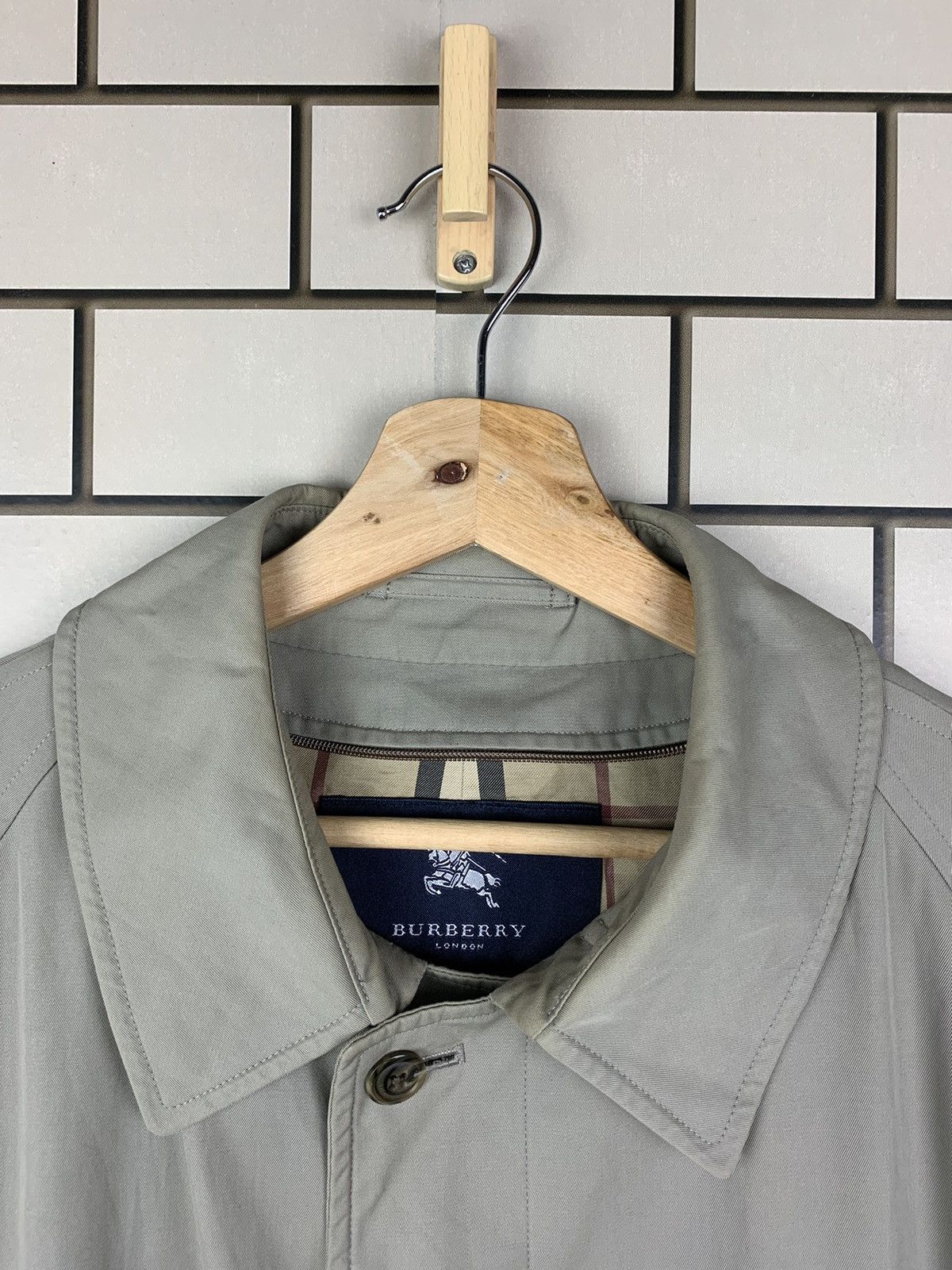 Burberry Prorsum × Vintage Vintage Burberry London Trench Coat Jacket Size US M / EU 48-50 / 2 - 6 Thumbnail