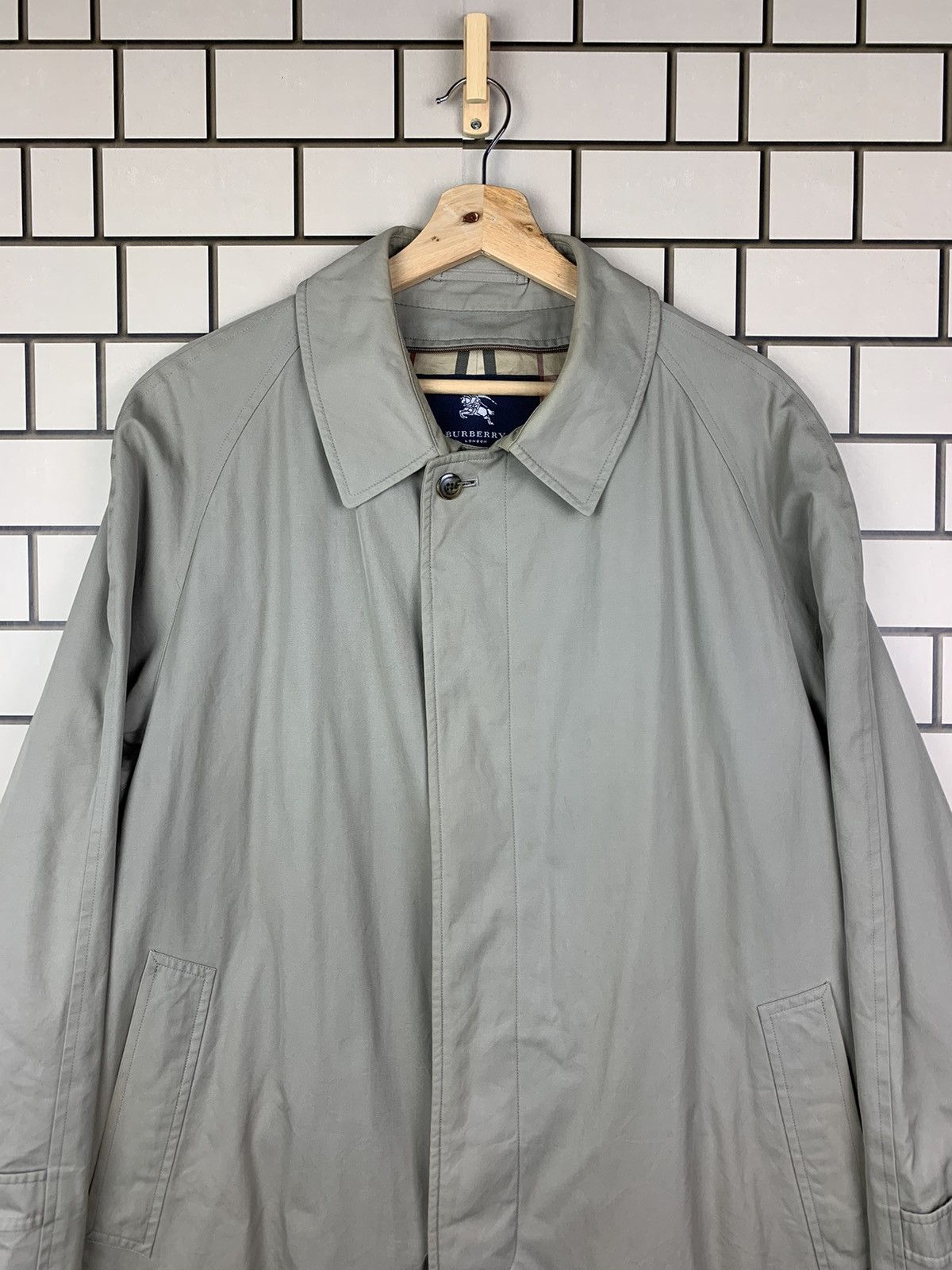 Burberry Prorsum × Vintage Vintage Burberry London Trench Coat Jacket Size US M / EU 48-50 / 2 - 3 Thumbnail