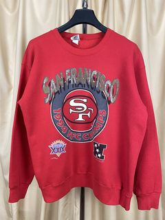 NFL, Sweaters, San Francisco 49ers Vintage 993 Nflp Black Logo Crewneck  Sweater