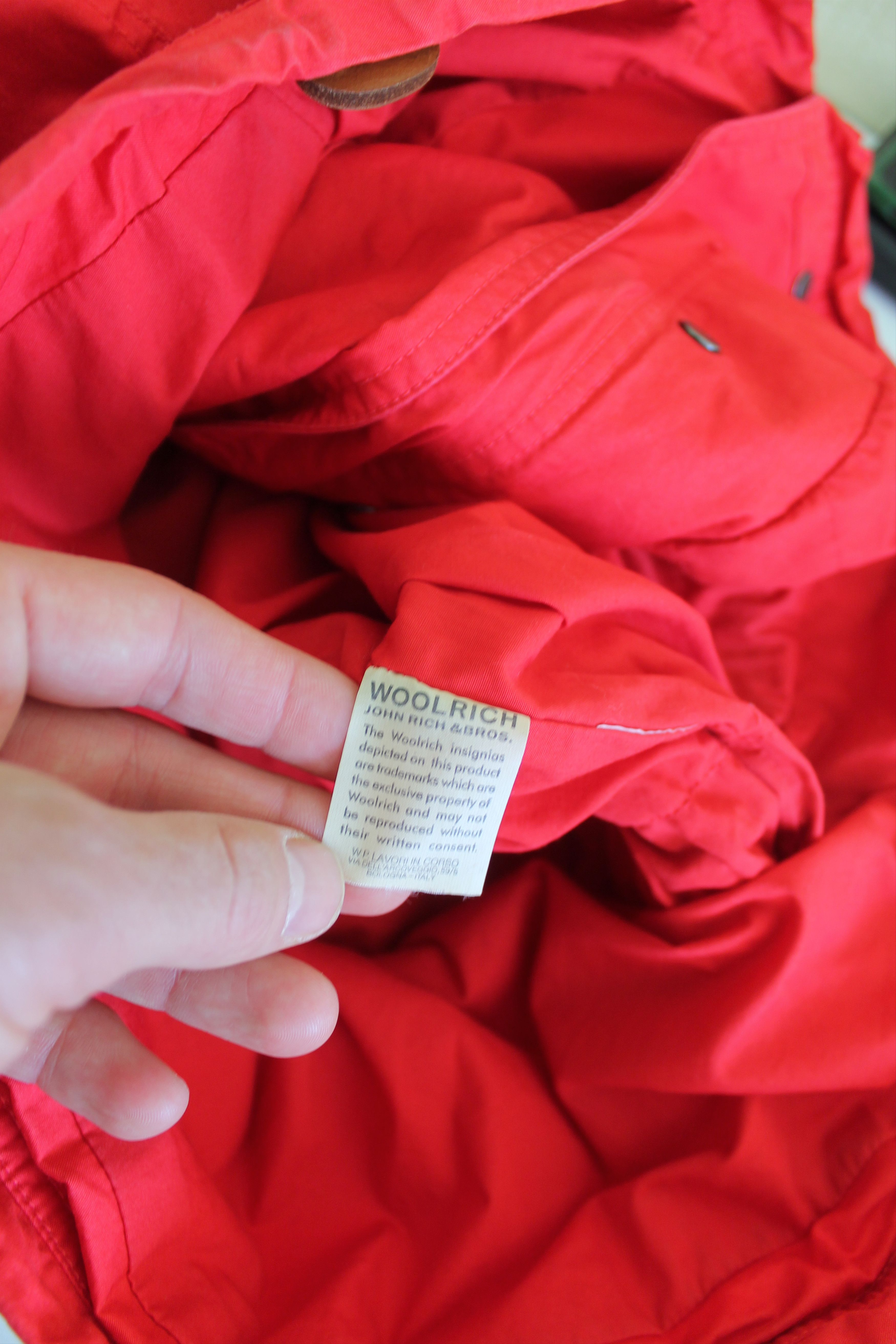 Woolrich Woolen Mills Woolrich John Rich & Bros. Red light jacket medium Size M / US 6-8 / IT 42-44 - 9 Thumbnail