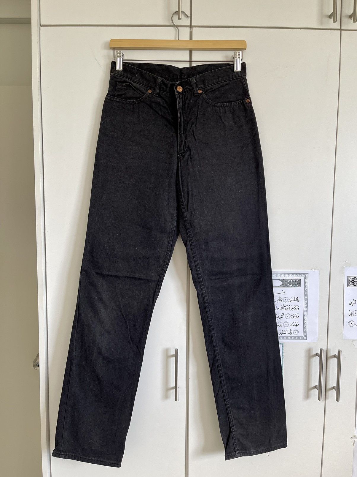 Fiorucci × Vintage VINTAGE 90s FIORUCCI MI ITALY SAFETY JEANS SIZE 28X32 Size US 28 / EU 44 - 1 Thumbnail