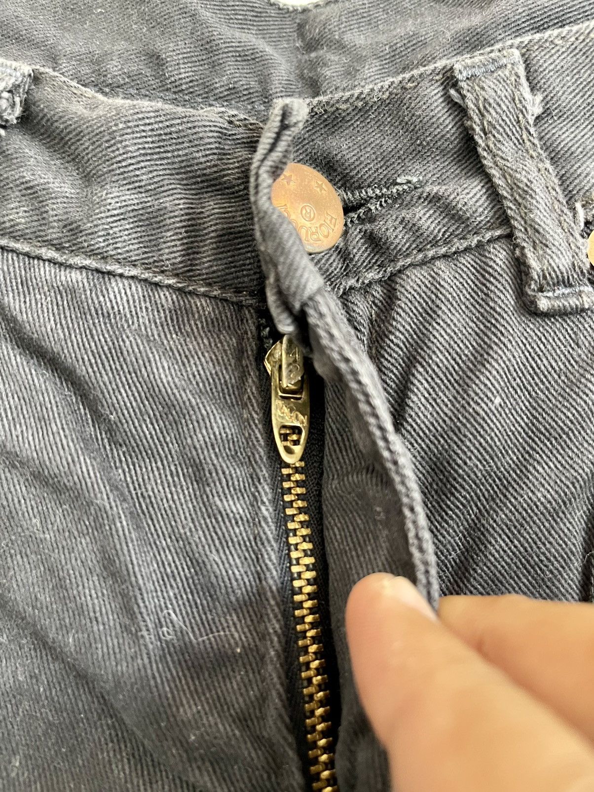 Fiorucci × Vintage VINTAGE 90s FIORUCCI MI ITALY SAFETY JEANS SIZE 28X32 Size US 28 / EU 44 - 8 Thumbnail