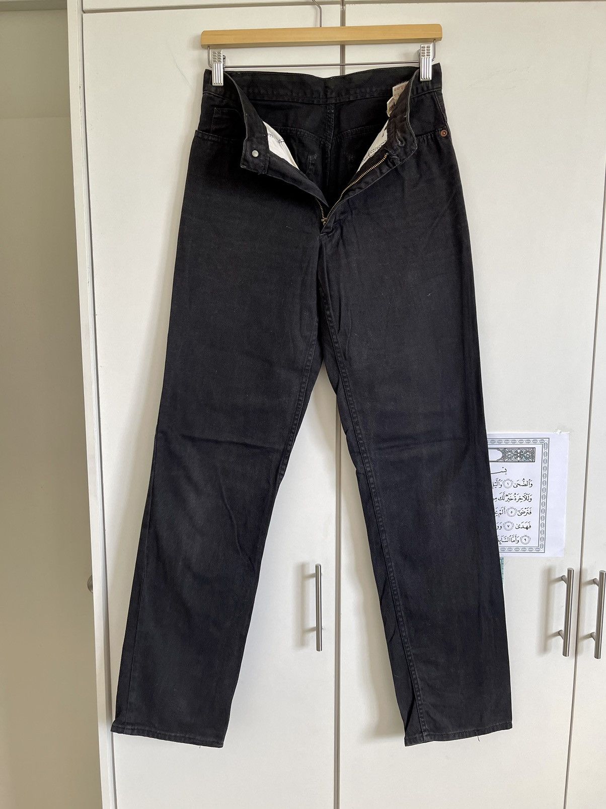 Fiorucci × Vintage VINTAGE 90s FIORUCCI MI ITALY SAFETY JEANS SIZE 28X32 Size US 28 / EU 44 - 2 Thumbnail