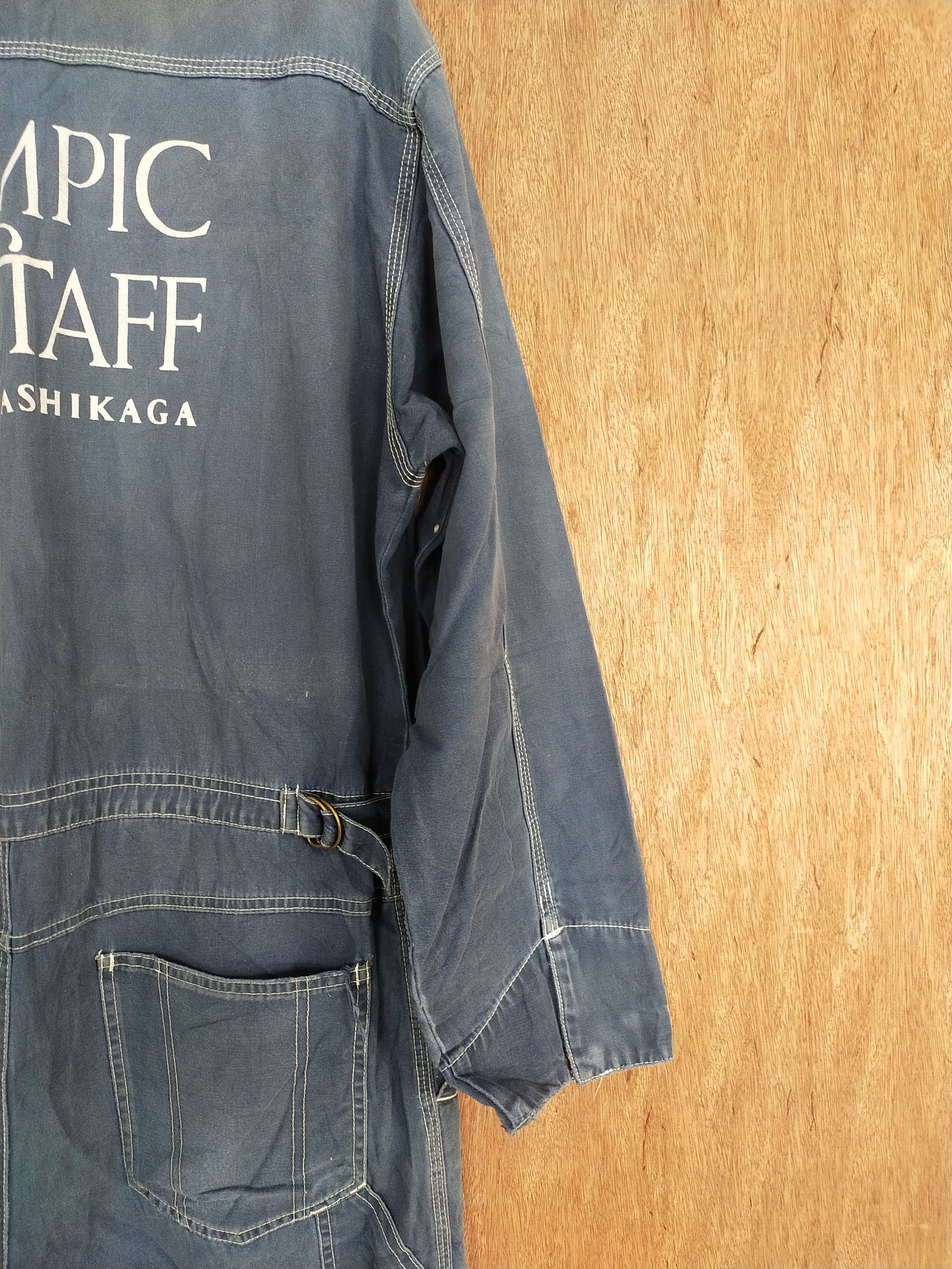 USA Olympics Olympic Staff Ashikaga coverall distressed vintage #S112 Size US 36 / EU 52 - 3 Thumbnail