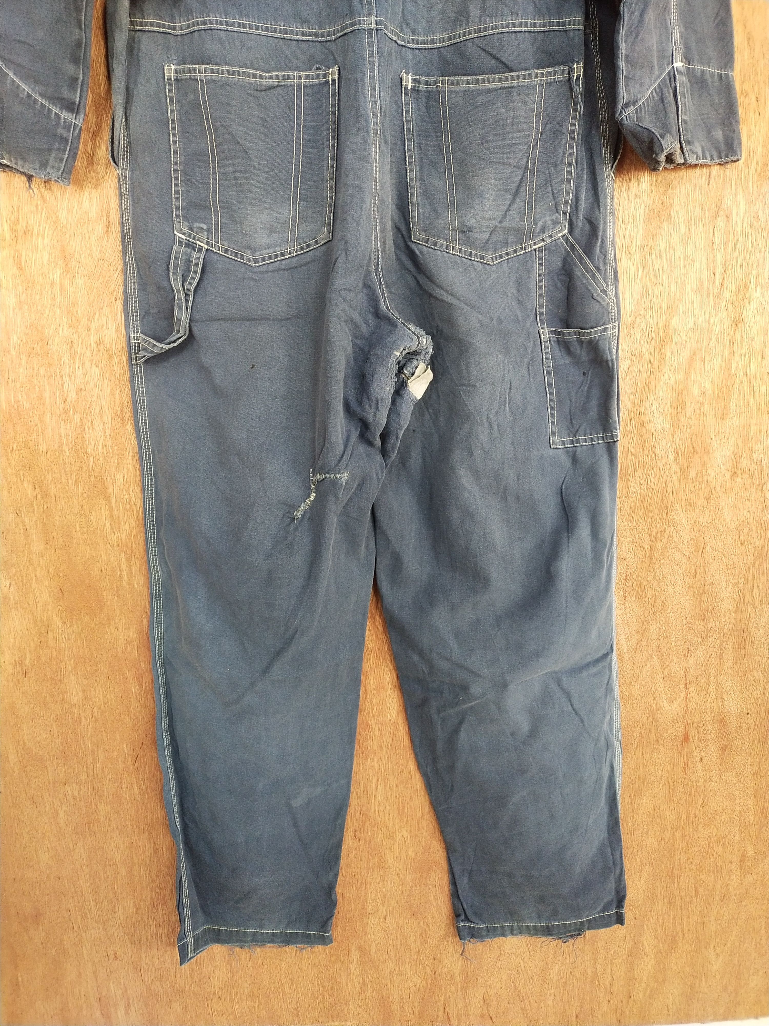 USA Olympics Olympic Staff Ashikaga coverall distressed vintage #S112 Size US 36 / EU 52 - 6 Thumbnail