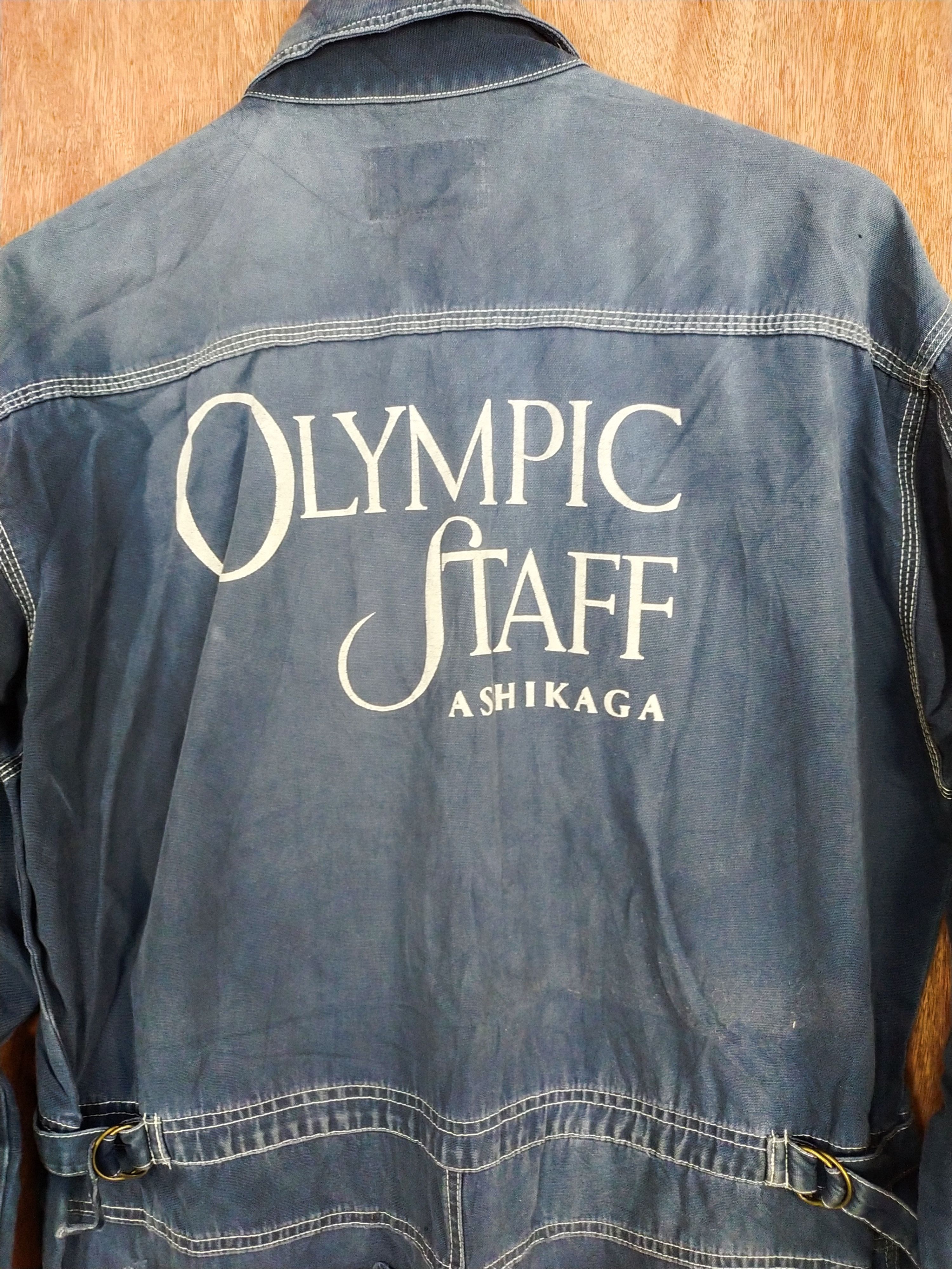 USA Olympics Olympic Staff Ashikaga coverall distressed vintage #S112 Size US 36 / EU 52 - 2 Thumbnail