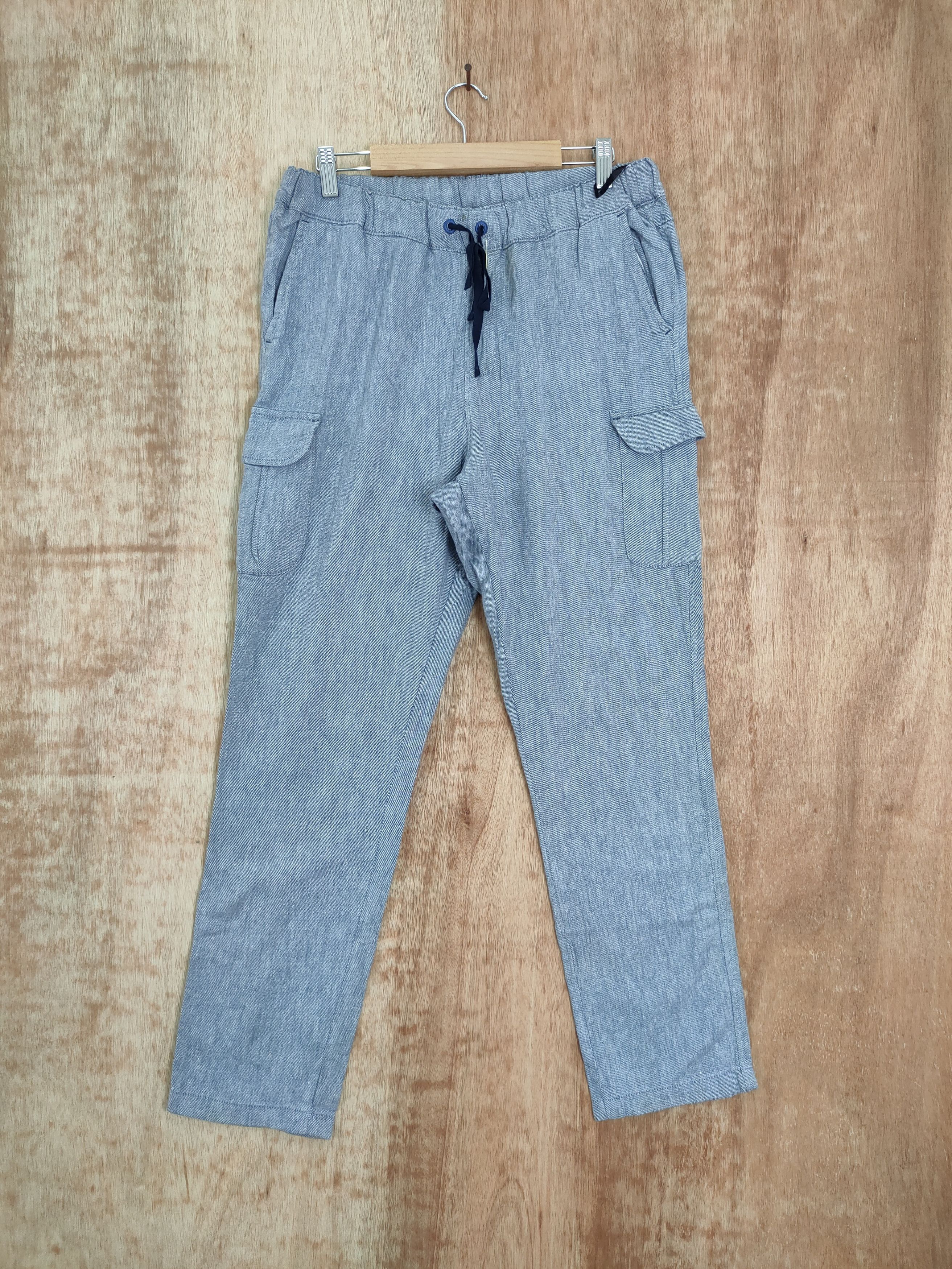 image of Japanese Jogger Vintage Pants 4155 in Blue, Men's (Size 30)