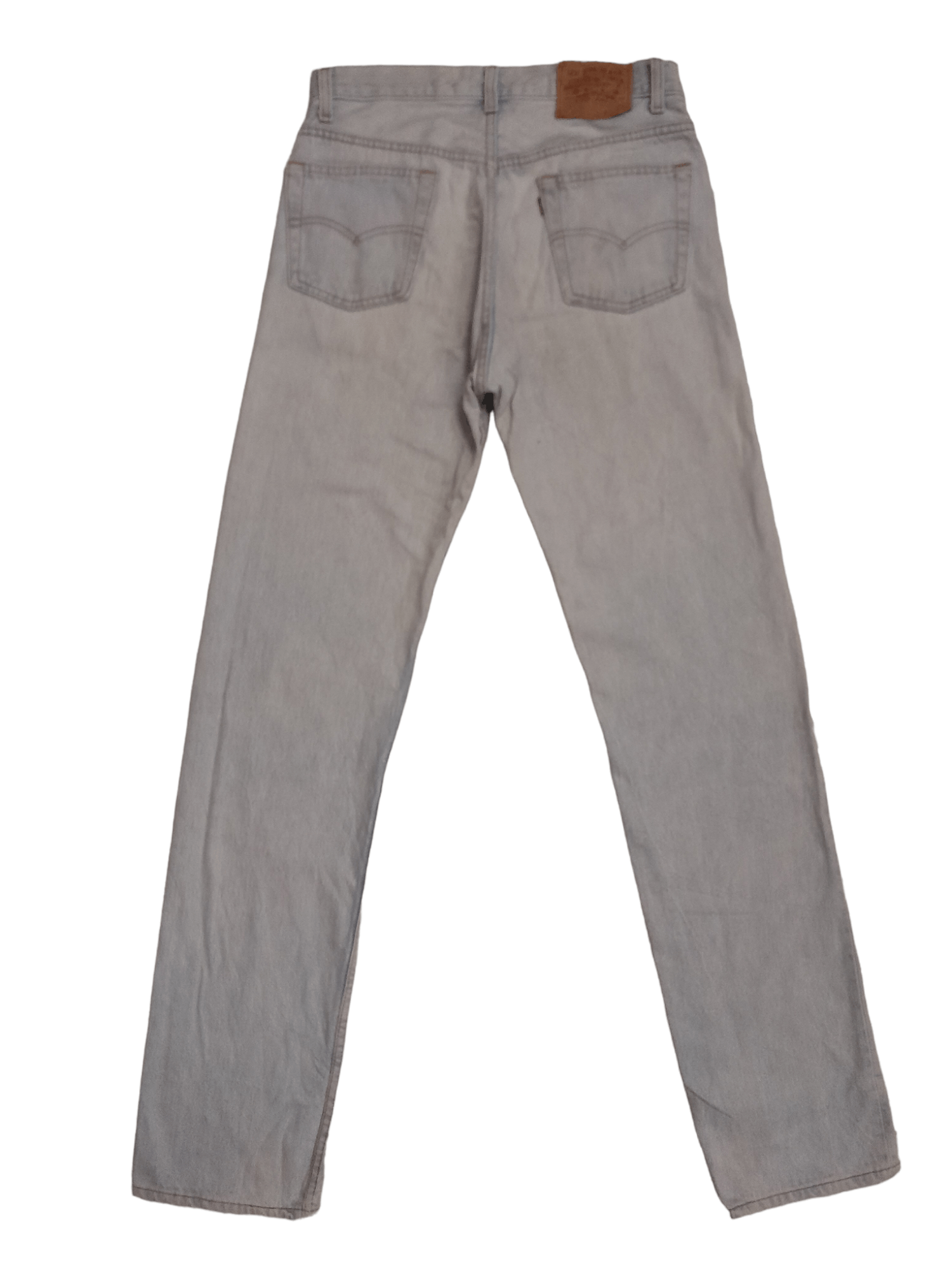 Levi's × Vintage 1989 Levis 501 Usa Denim Black Pole (E739) Size US 30 / EU 46 - 1 Thumbnail