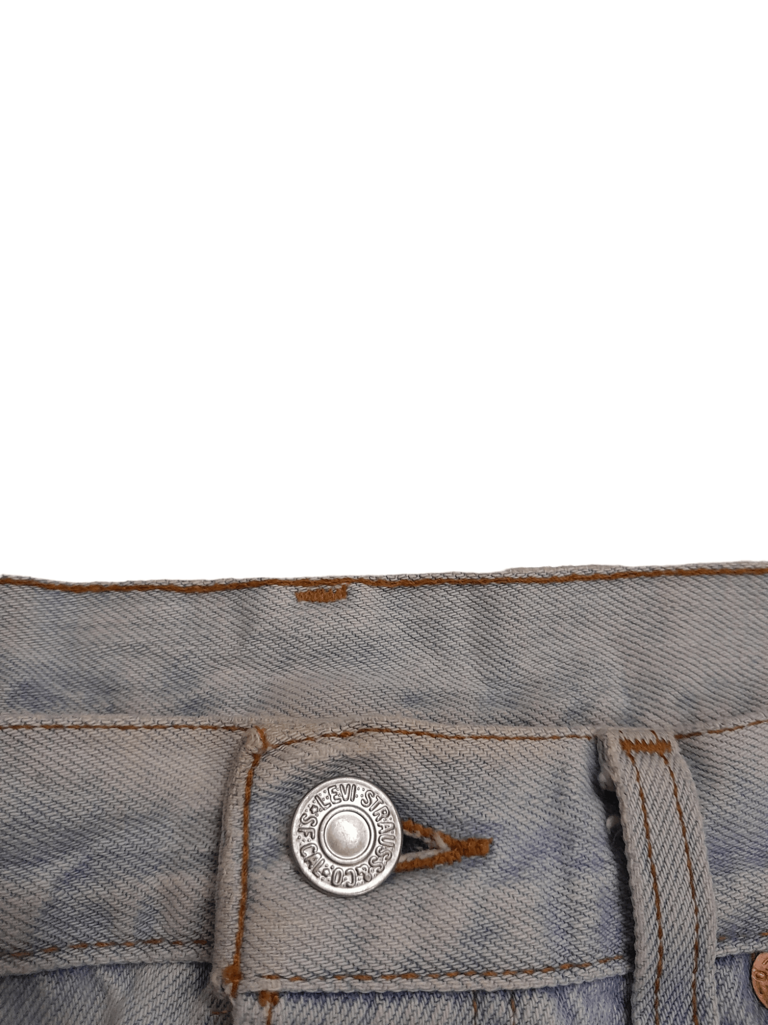 Levi's × Vintage 1989 Levis 501 Usa Denim Black Pole (E739) Size US 30 / EU 46 - 8 Thumbnail