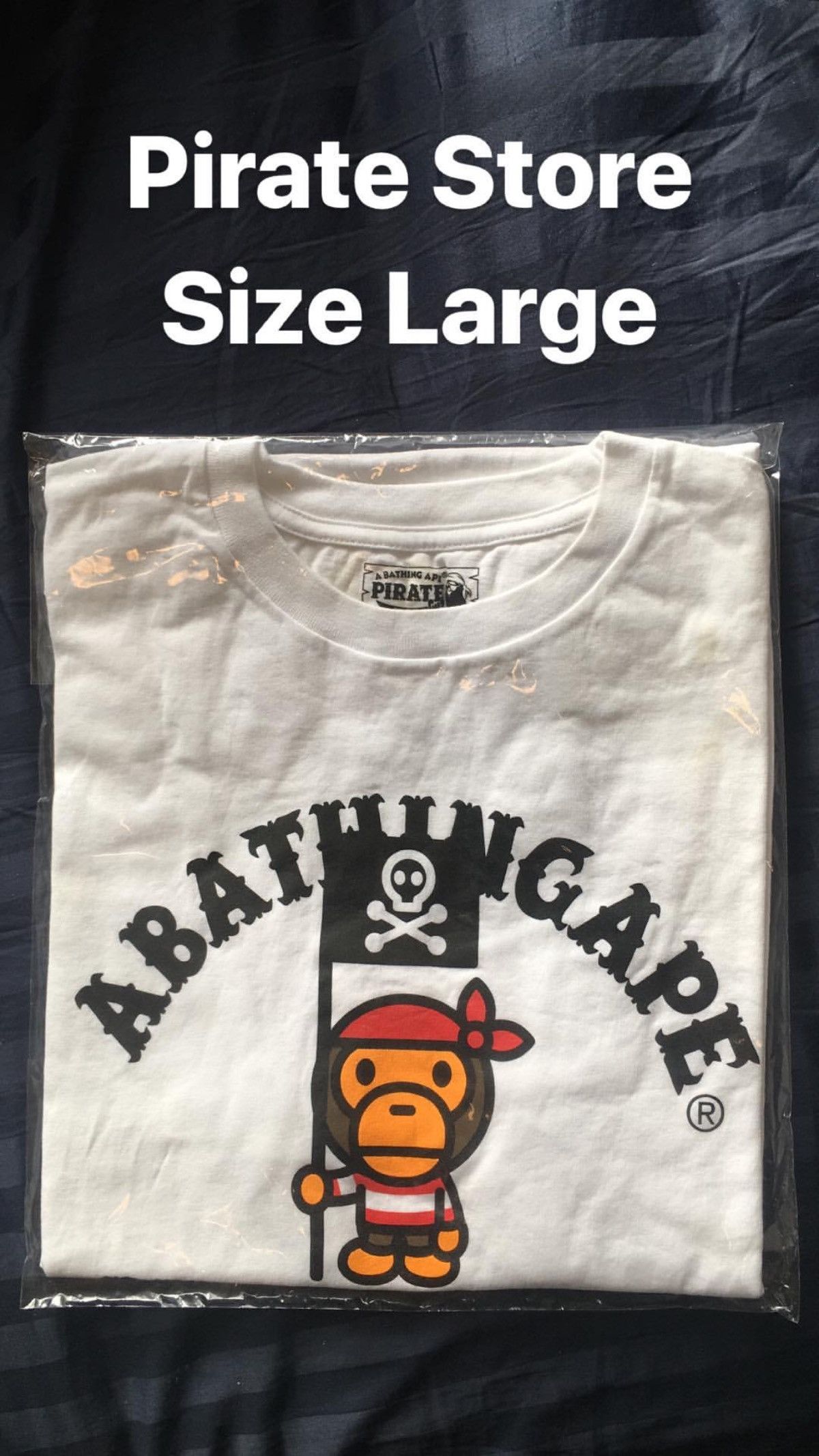 Bape Bape Pirate Store Tee Size US L / EU 52-54 / 3 - 1 Preview