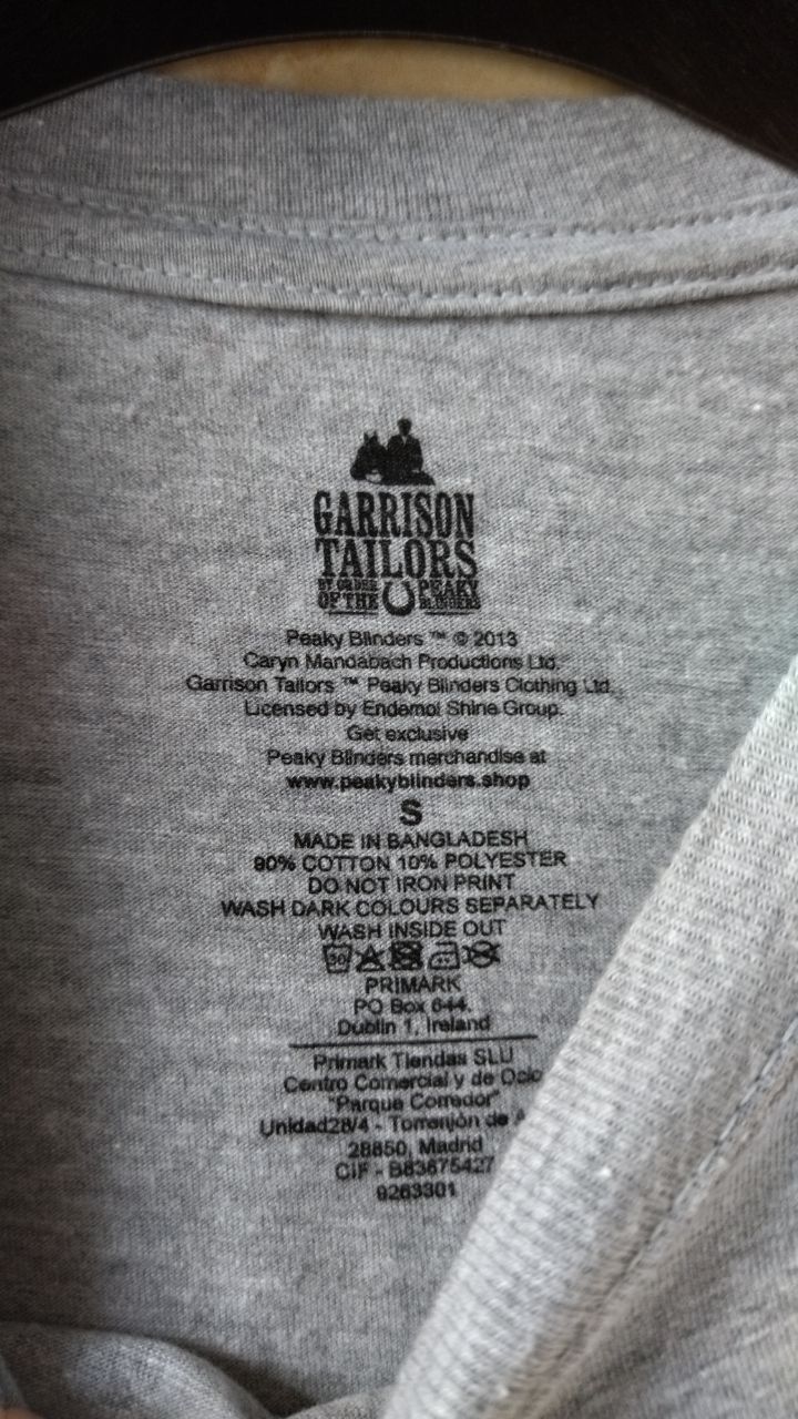 Other Peaky blinders 2013 T shirt as new Size US S / EU 44-46 / 1 - 3 Thumbnail