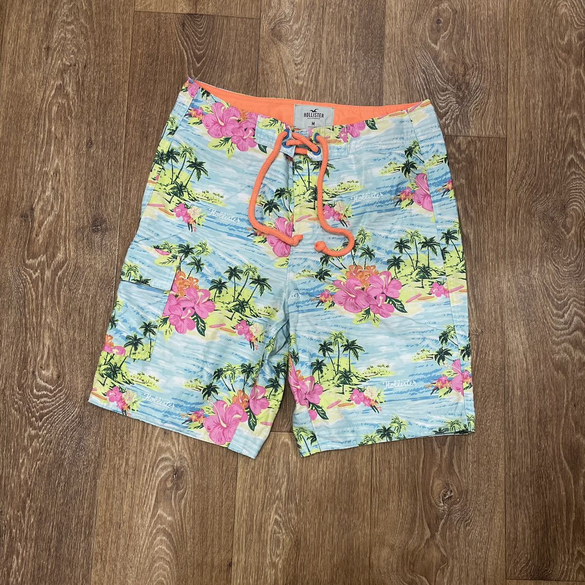 Vintage Vintage 90s Floral All Over Print Hawaiian Shorts Streetwear Size US 32 / EU 48 - 2 Thumbnail