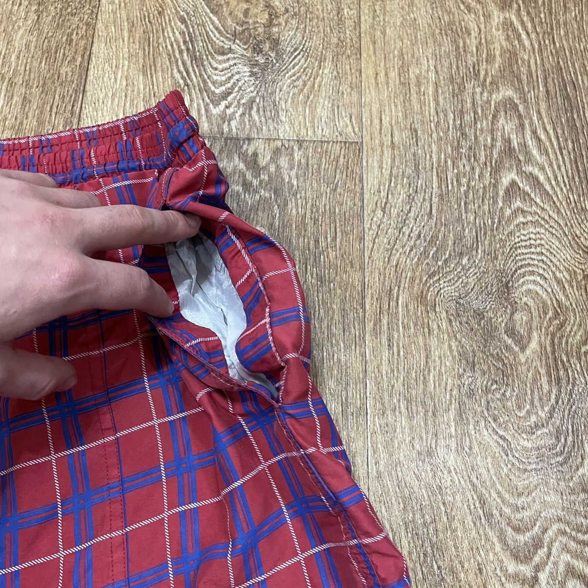 Vintage Vintage 90s Red Blue Plaid Shorts Y2K Streetwear Wide Leg 34 Size US 34 / EU 50 - 5 Thumbnail