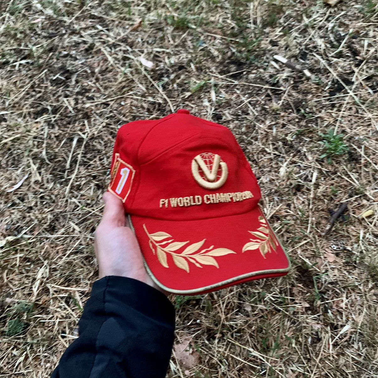 Ferrari Vintage 90s F1 Ferrari Tour Cap Hat Streetwear Hype Size ONE SIZE - 1 Thumbnail