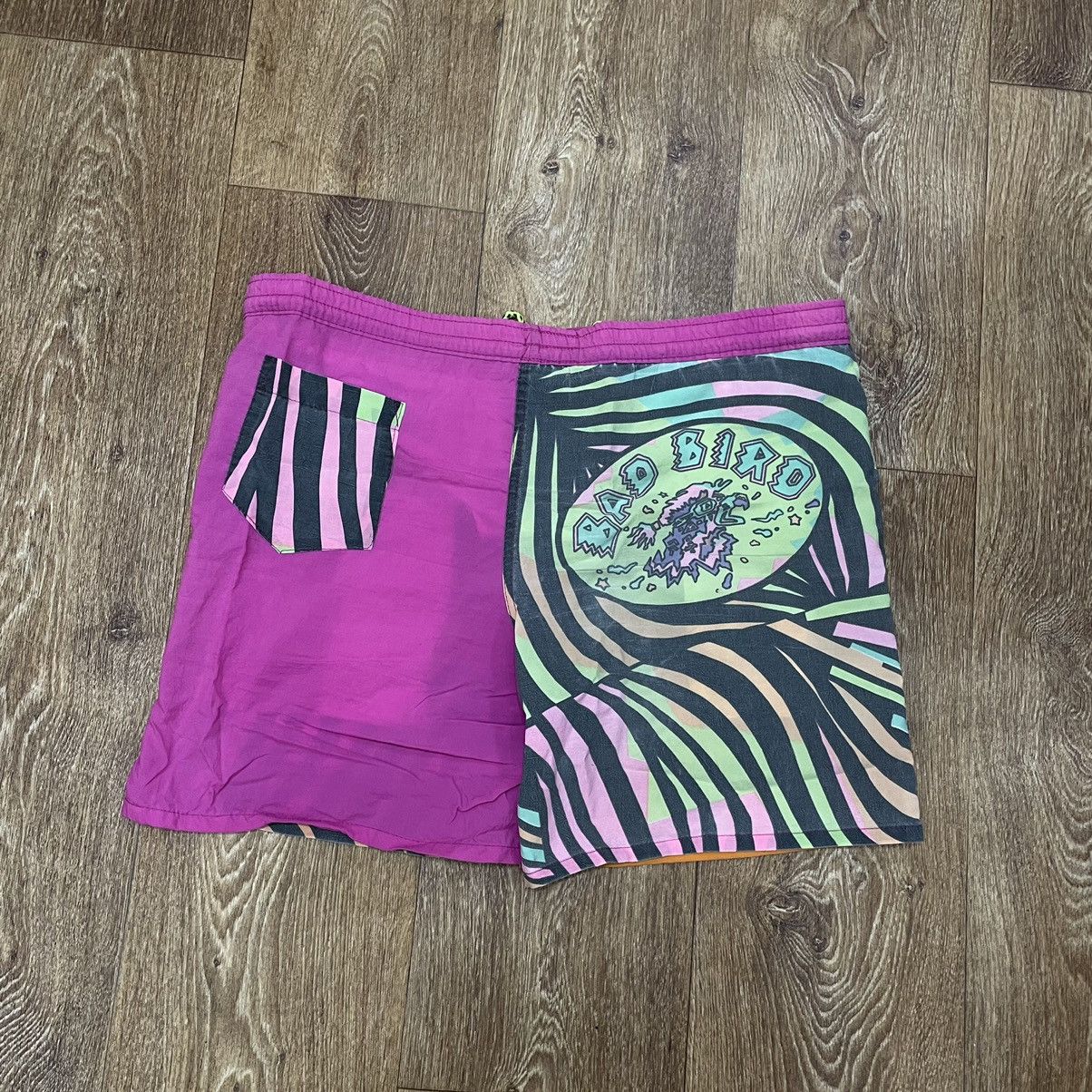 Vintage Vintage 90s Y2K Zebra Stripe Art Shorts Rave Streetwear 36 Size US 36 / EU 52 - 5 Thumbnail