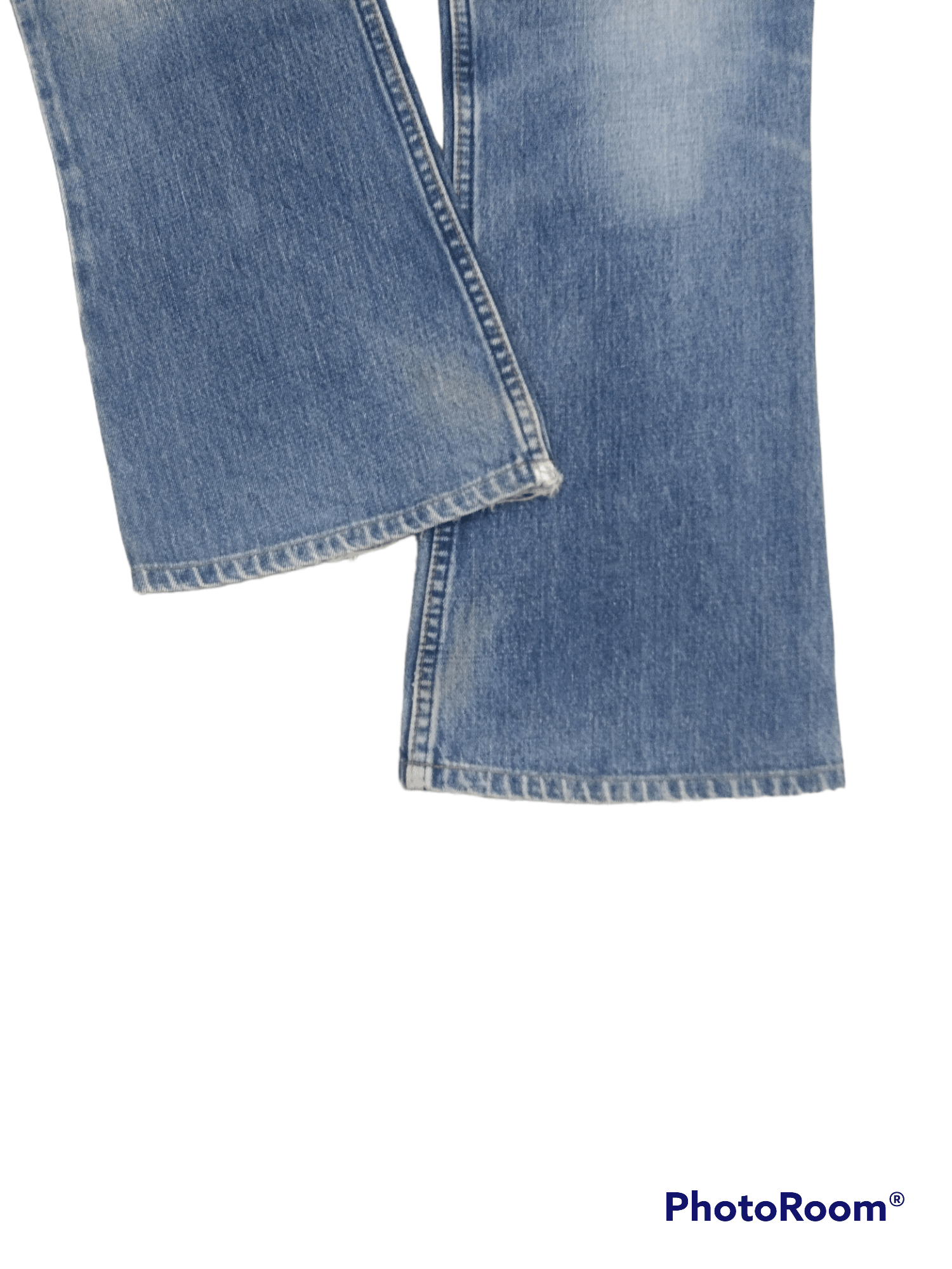 Levi's Vintage Clothing FLARE🔥DISTRESSED LEVIS VINTAGE 646 ORANGE TAB Size US 30 / EU 46 - 6 Thumbnail
