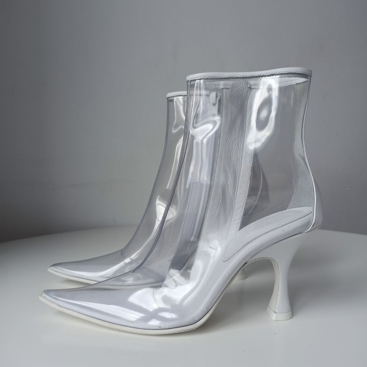 Maison Margiela MAISON MARGIELA MM6 Ankle boots White size 36 EU in Plastic Size US 5 / IT 35 - 5 Thumbnail