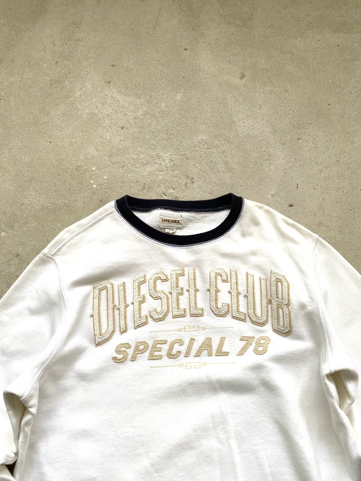 Diesel Y2K Vintage Diesel Sweatshirt Y2K Retro Hype Size US XL / EU 56 / 4 - 2 Thumbnail