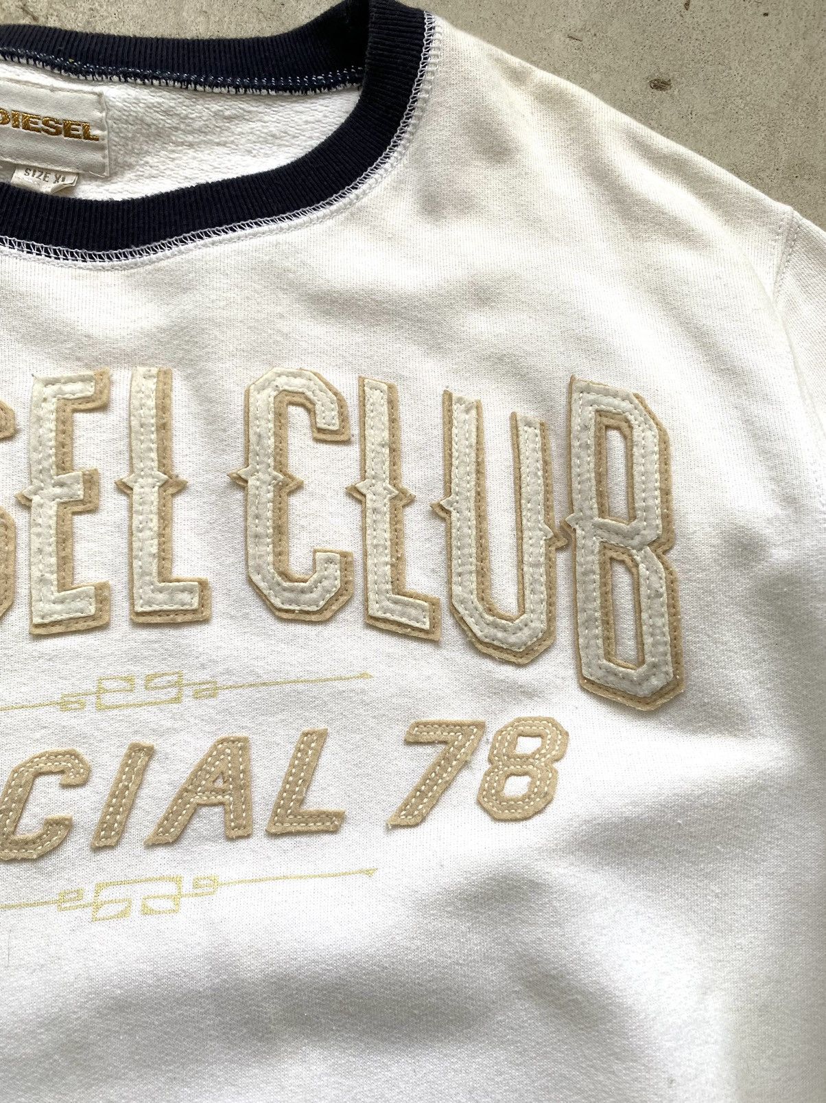 Diesel Y2K Vintage Diesel Sweatshirt Y2K Retro Hype Size US XL / EU 56 / 4 - 4 Thumbnail