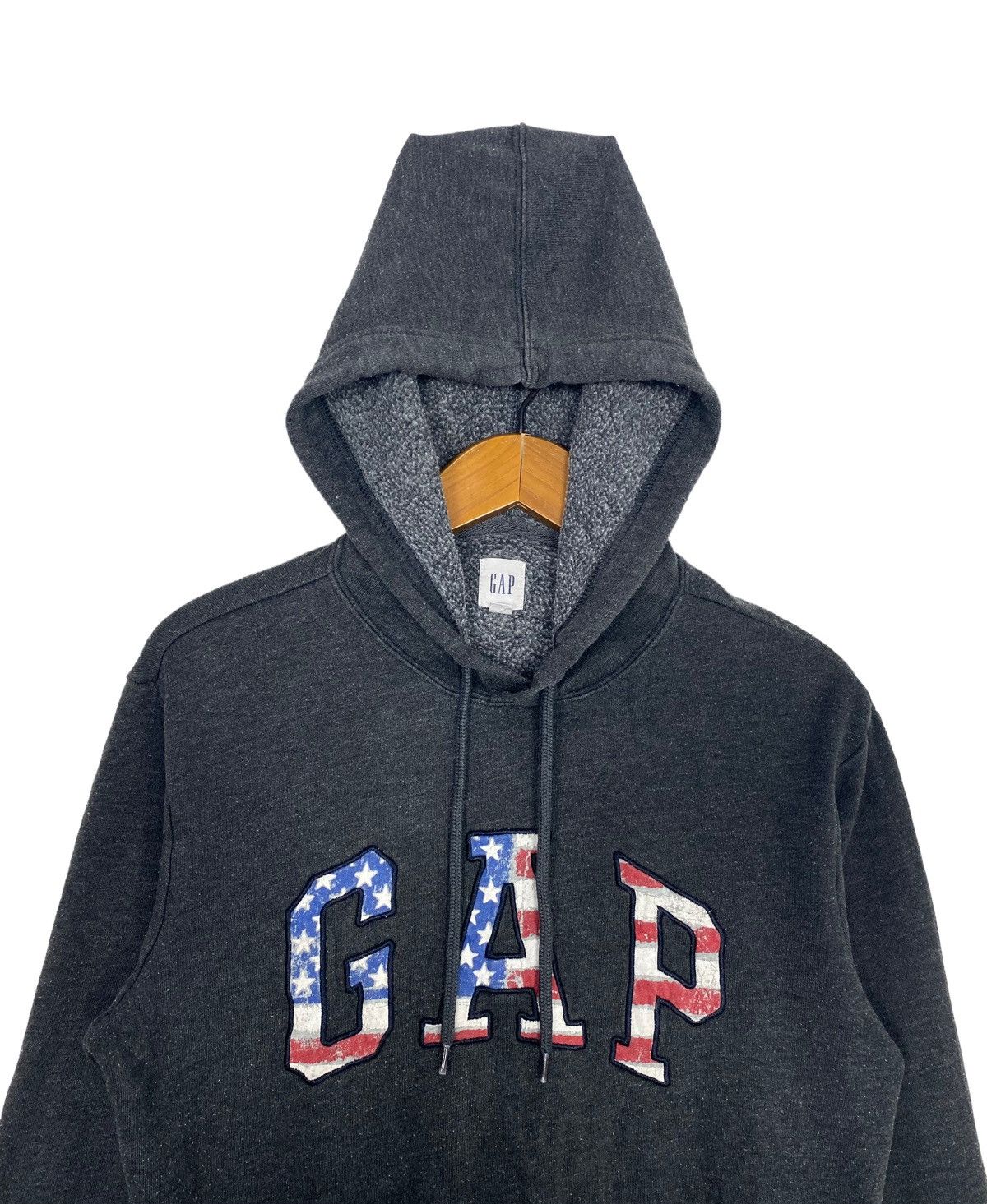 Gap Rare‼️ Gap Hoodie Embroidery Usa Flag Logo Size US XS / EU 42 / 0 - 2 Thumbnail