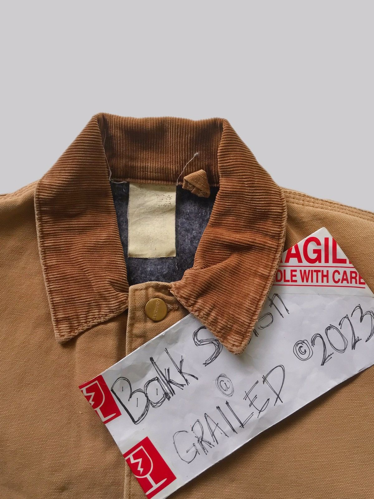 Carhartt Vintage Blanket-Lined Chore Jacket Size US L / EU 52-54 / 3 - 3 Thumbnail