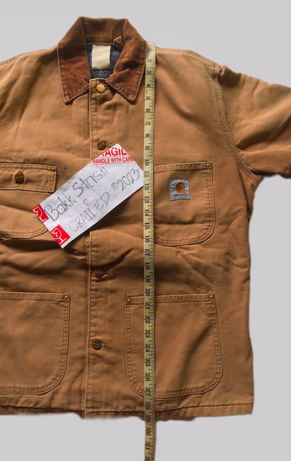 Carhartt Vintage Blanket-Lined Chore Jacket Size US L / EU 52-54 / 3 - 8 Thumbnail