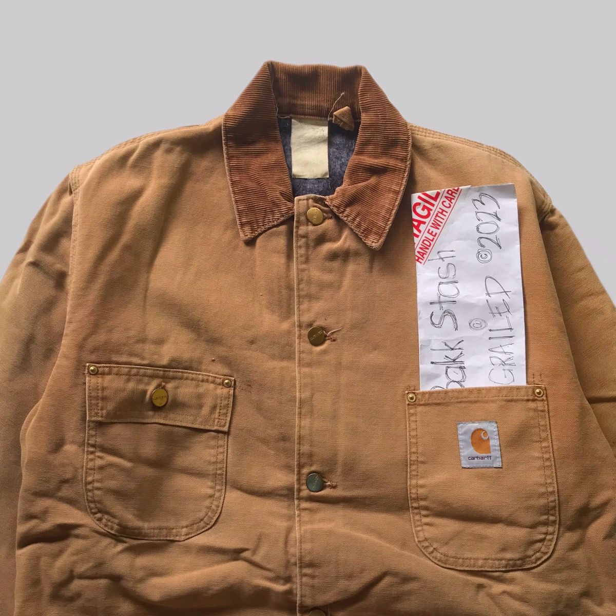 Carhartt Vintage Blanket-Lined Chore Jacket Size US L / EU 52-54 / 3 - 5 Thumbnail