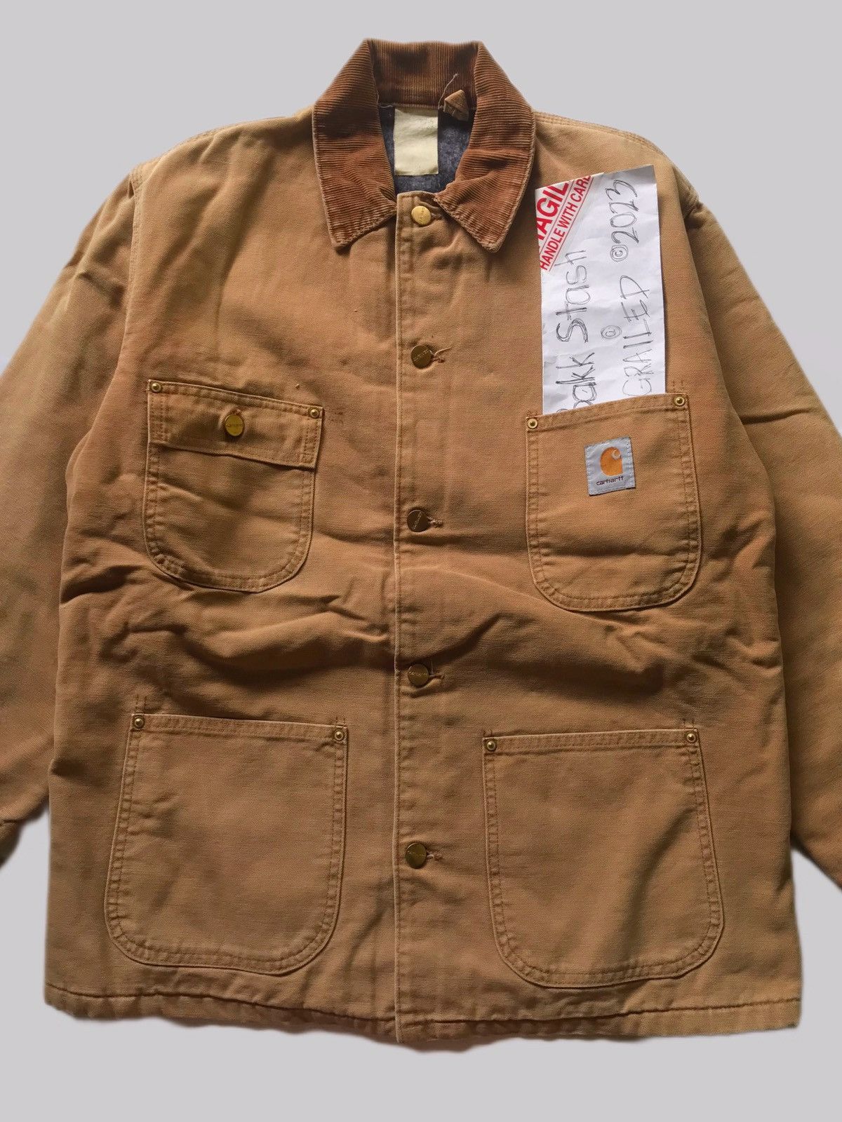 Carhartt Vintage Blanket-Lined Chore Jacket Size US L / EU 52-54 / 3 - 6 Thumbnail