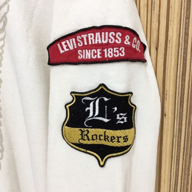 Levi's × Levi's Made & Crafted × Levi's Vintage Clothing Levis’s Skull Crewneck Sweatshirt Size US M / EU 48-50 / 2 - 8 Thumbnail