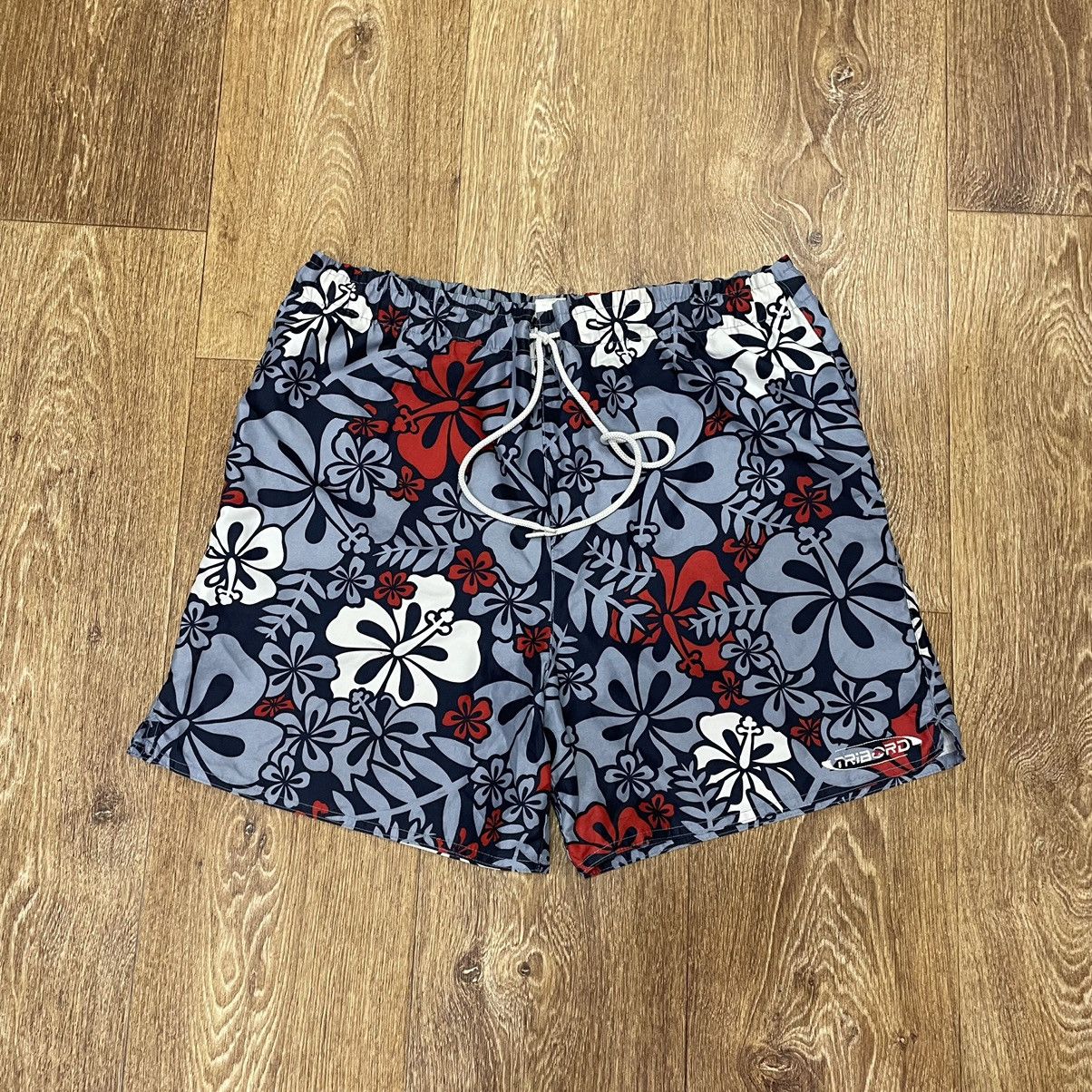 Vintage Vintage 90s Art Streetwear Shorts Summer Kanye Travis Style Size US 32 / EU 48 - 1 Thumbnail
