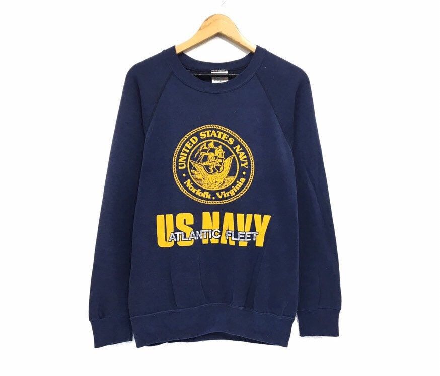 Vintage Us Navy Sweatshirt | Grailed