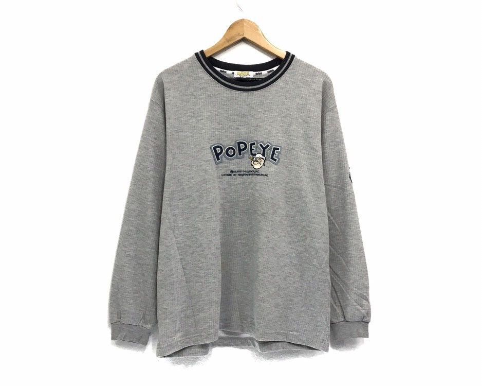 Popeye The Sailorman Crewneck BigLogo Sweatshirt