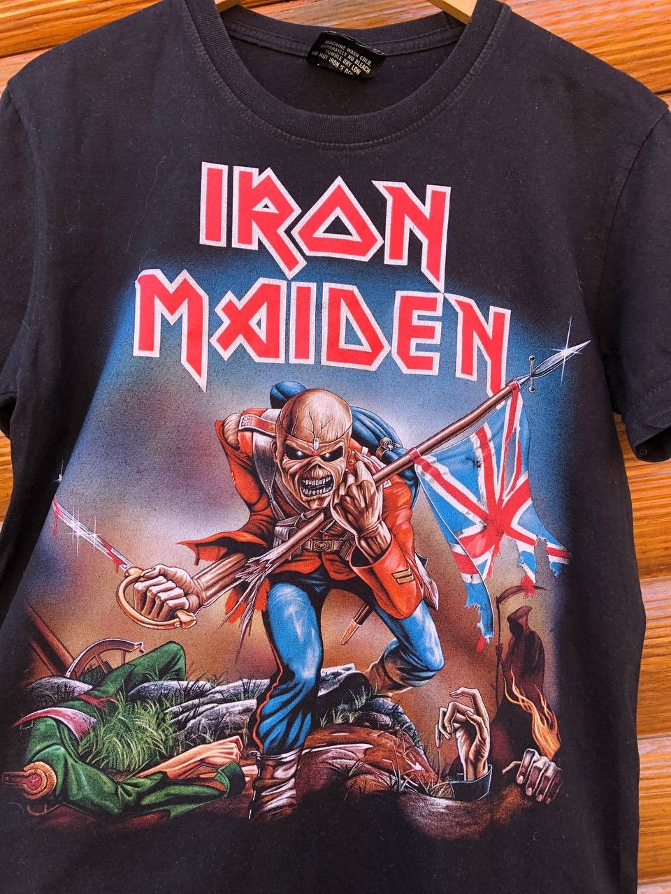Band Tees Vintage Iron Maiden Rock tee Size US M / EU 48-50 / 2 - 2 Thumbnail